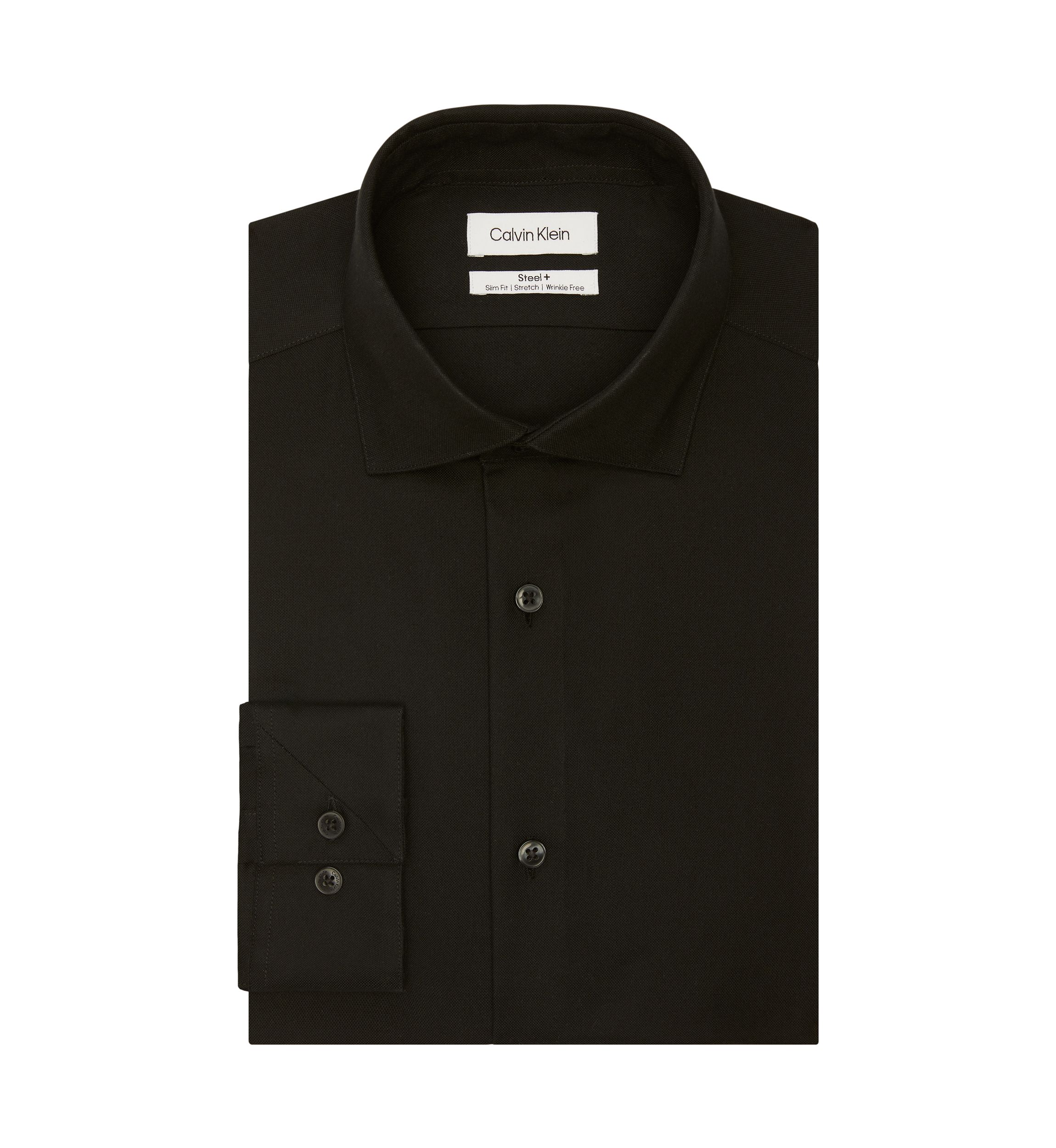 Big & Tall Steel+ Slim Fit Stretch Wrinkle Free Dress Shirt
