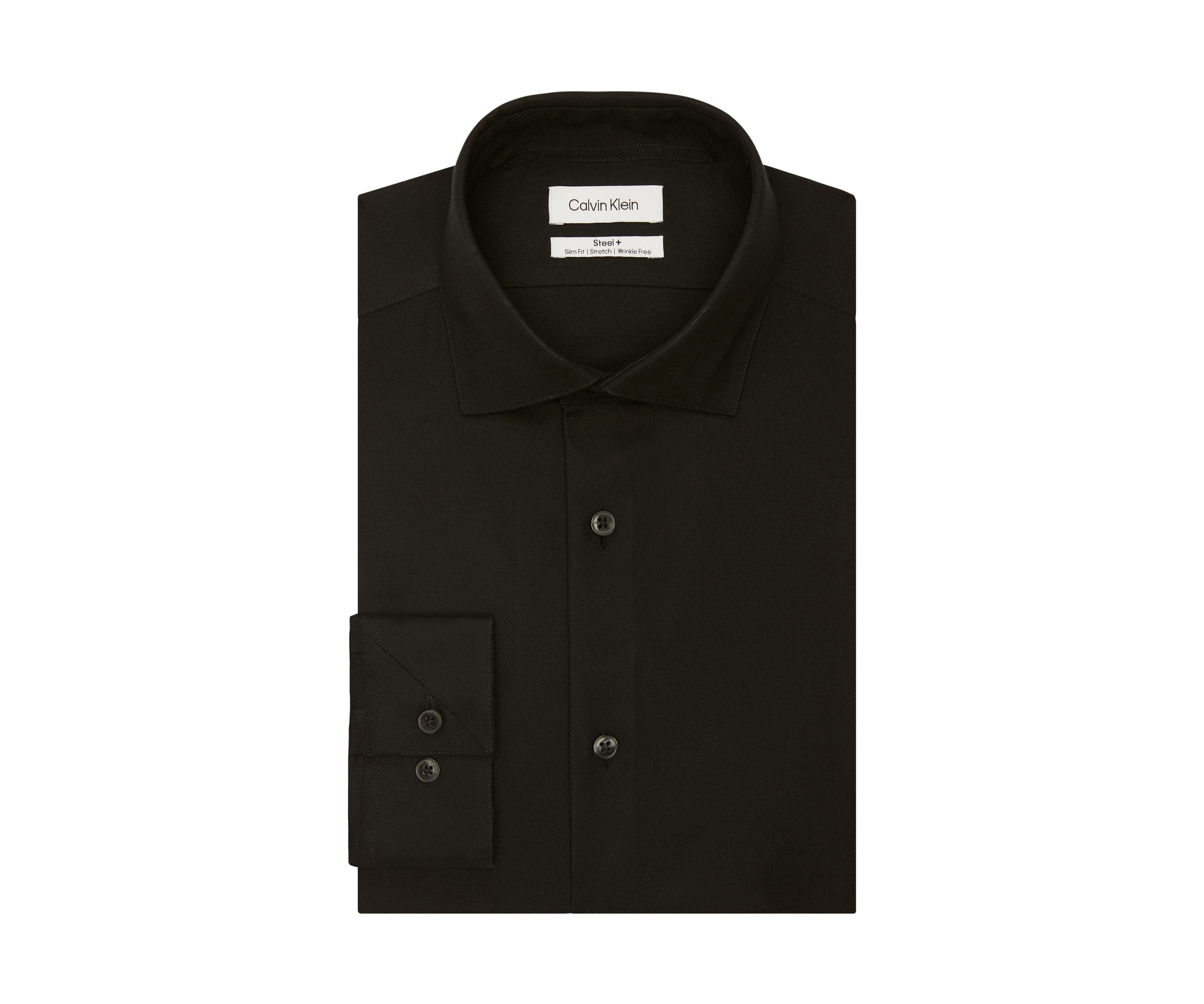 Big & Tall Steel+ Slim Fit Stretch Wrinkle Free Dress Shirt