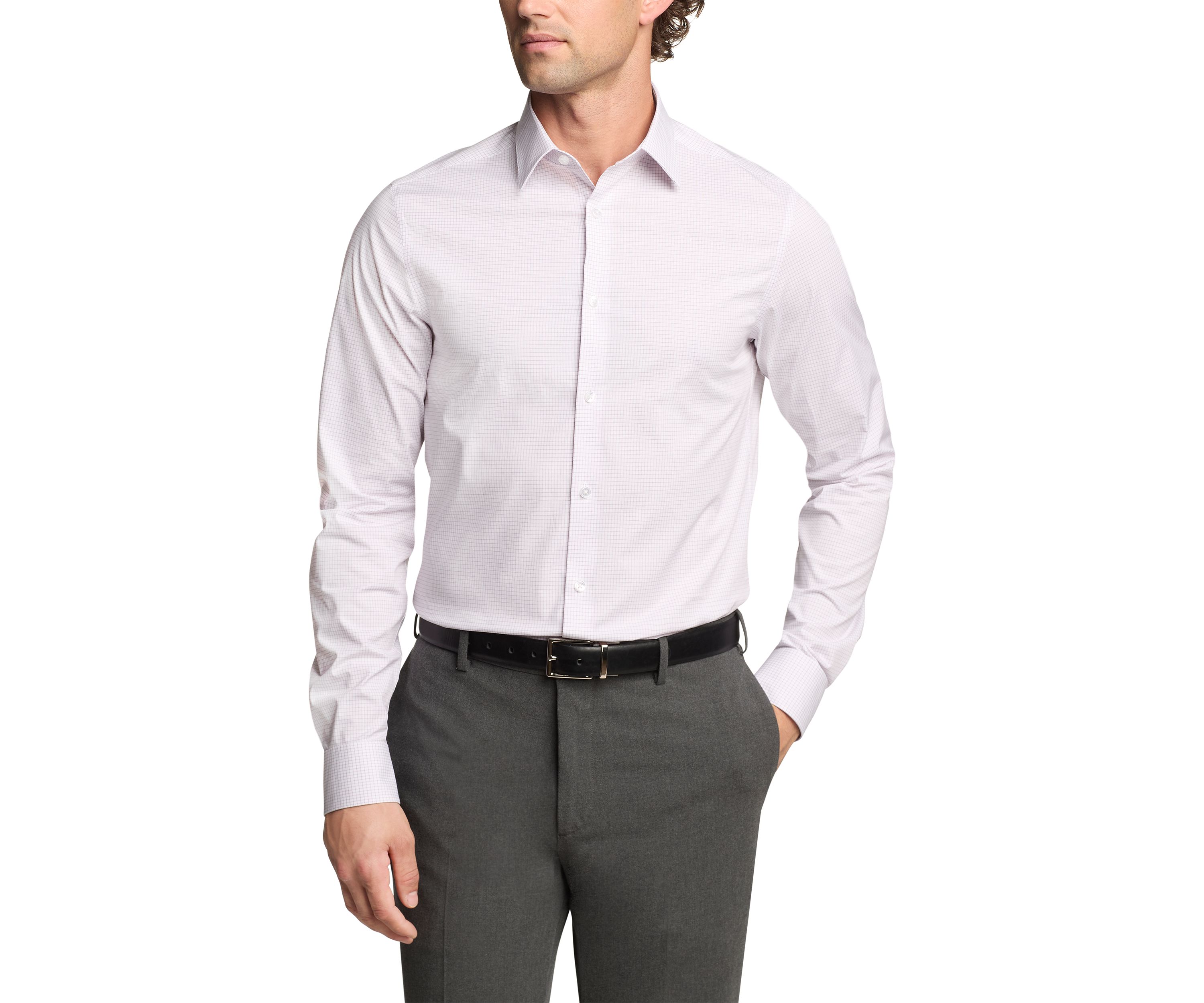 Big & Tall Steel+ Slim Fit Stretch Wrinkle Free Dress Shirt