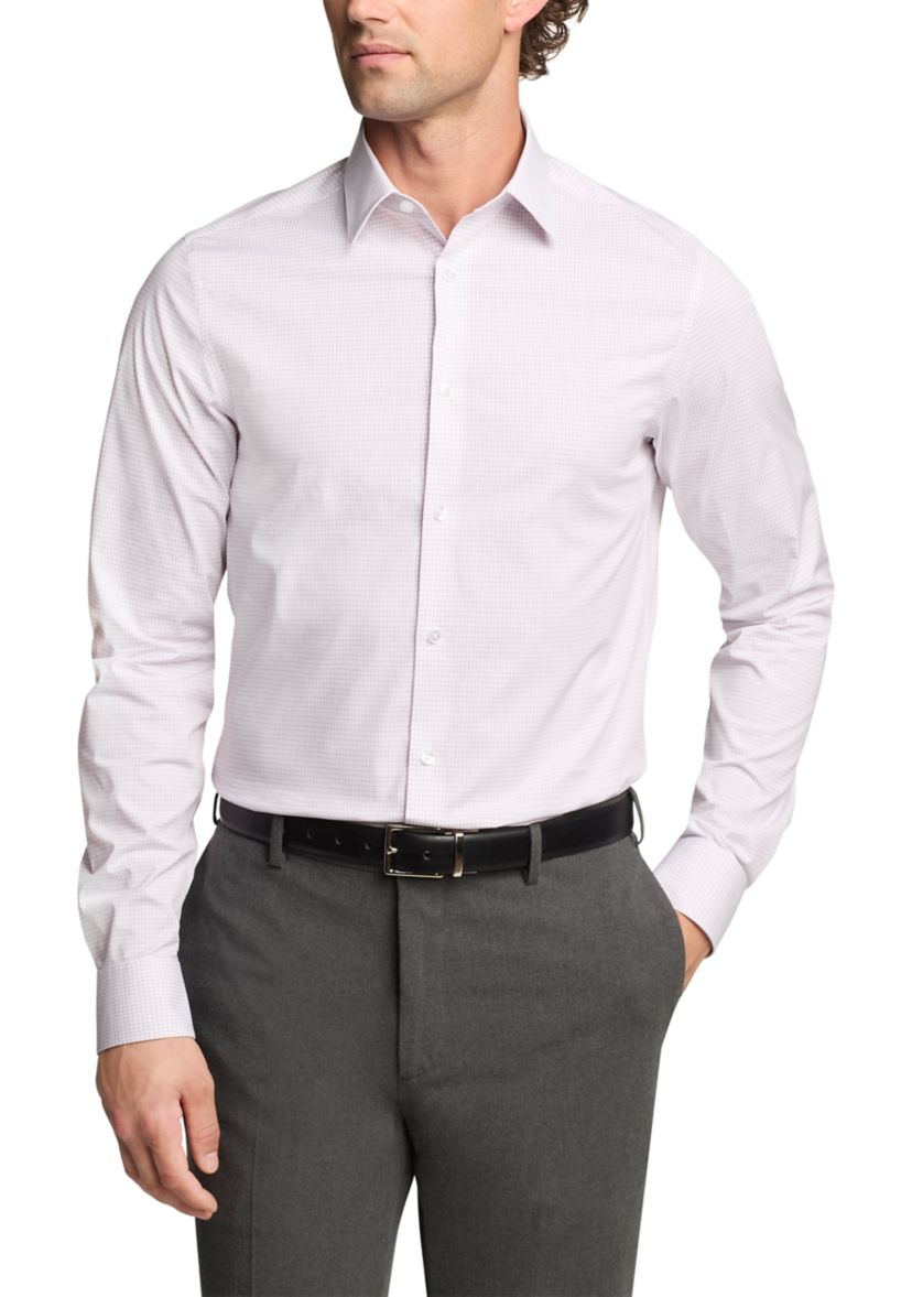 Big & Tall Steel+ Slim Fit Stretch Wrinkle Free Dress Shirt
