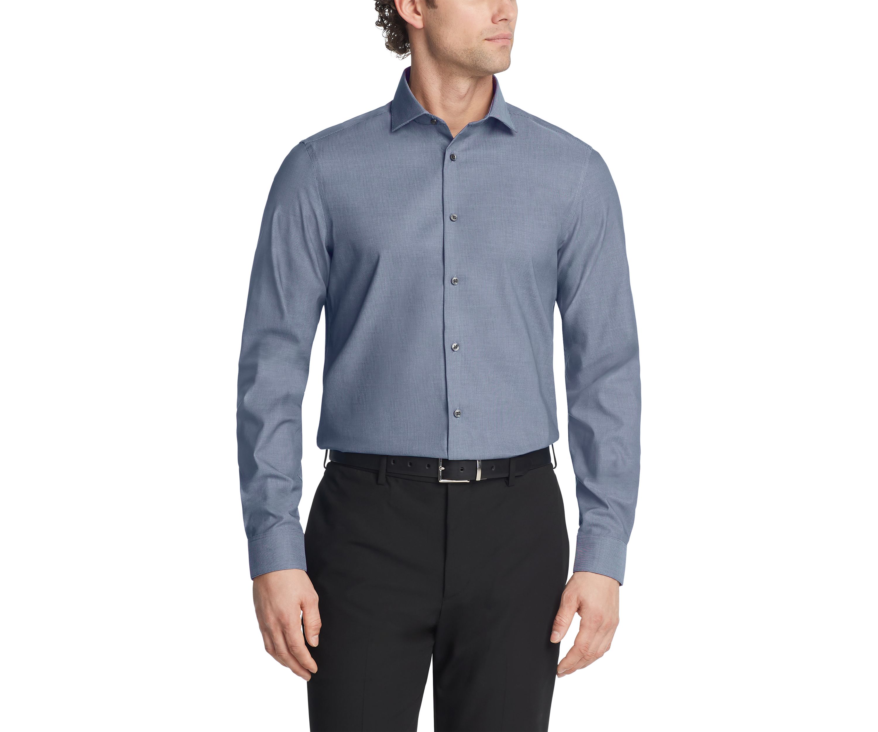Big & Tall Steel+ Slim Fit Stretch Wrinkle Free Dress Shirt