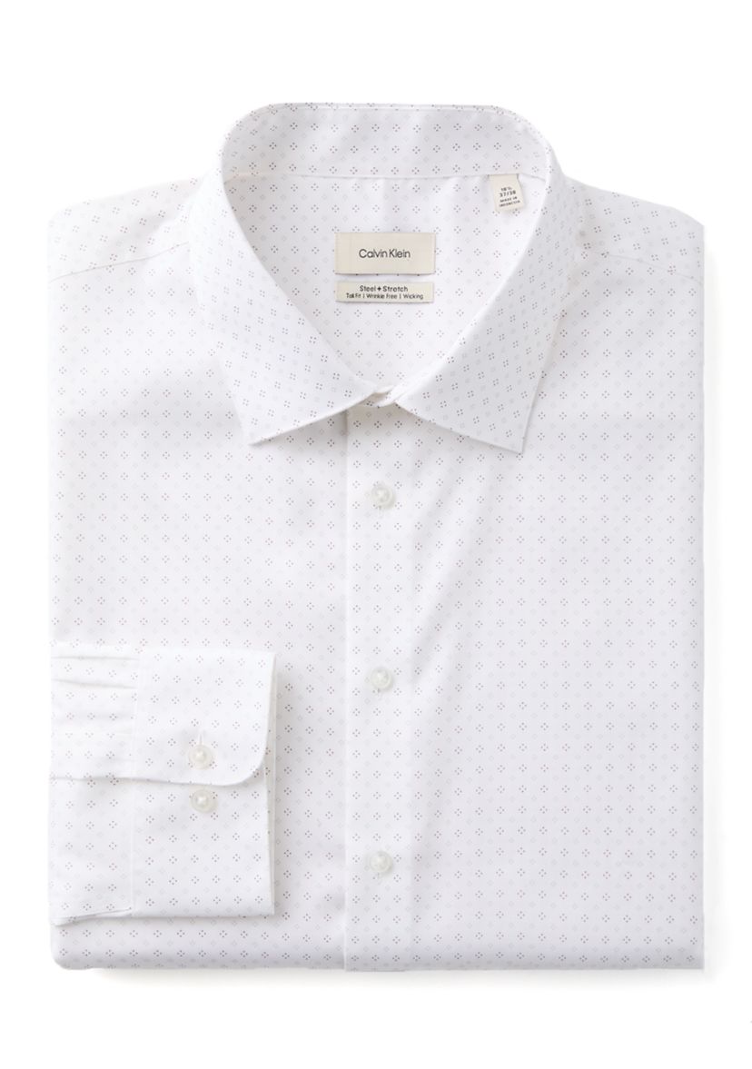 Mens Tall Steel+ Stretch Shirt 