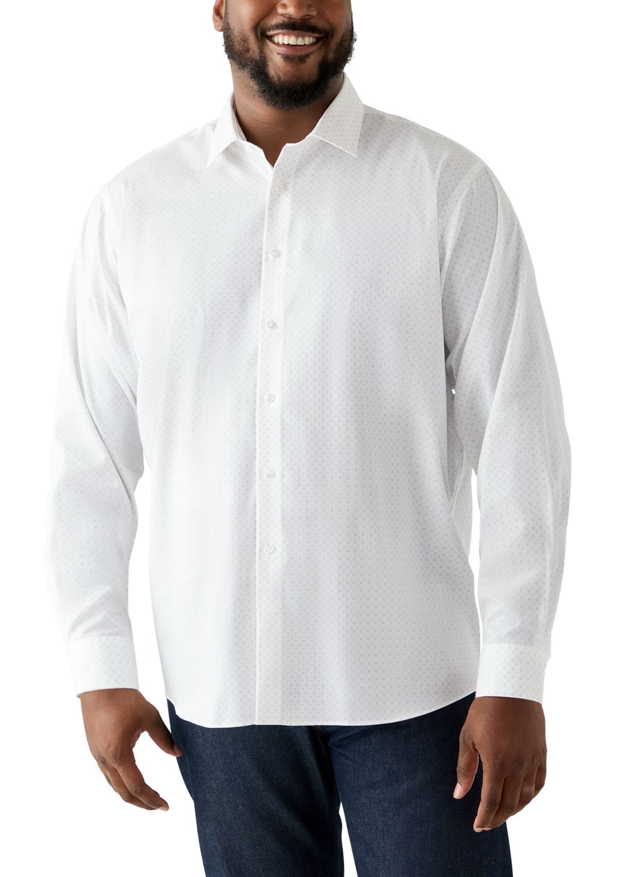 Mens Tall Steel+ Stretch Shirt 
