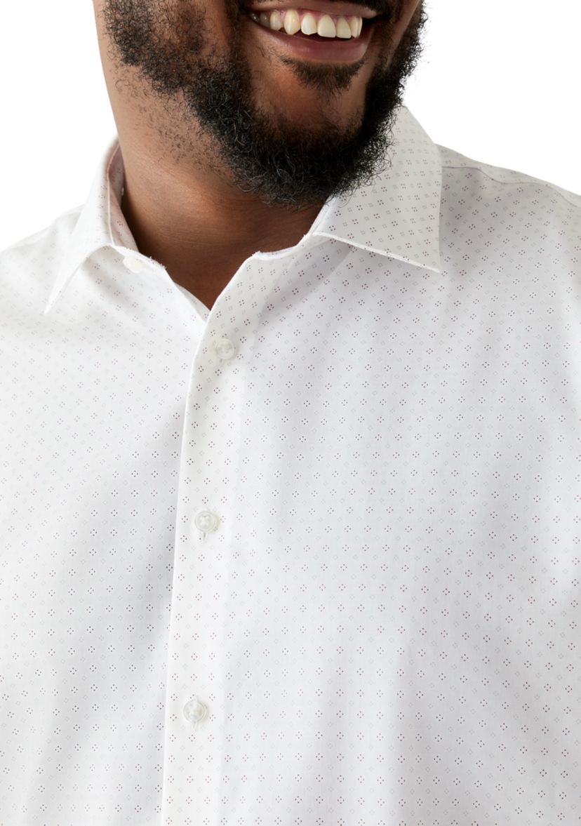 Mens Tall Steel+ Stretch Shirt 