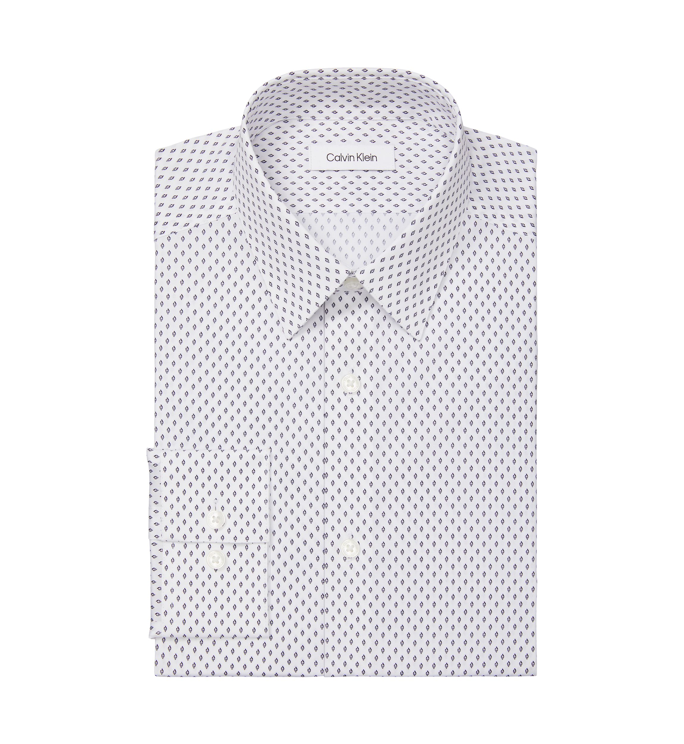 Big & Tall Steel+ Slim Fit Stretch Wrinkle Free Dress Shirt