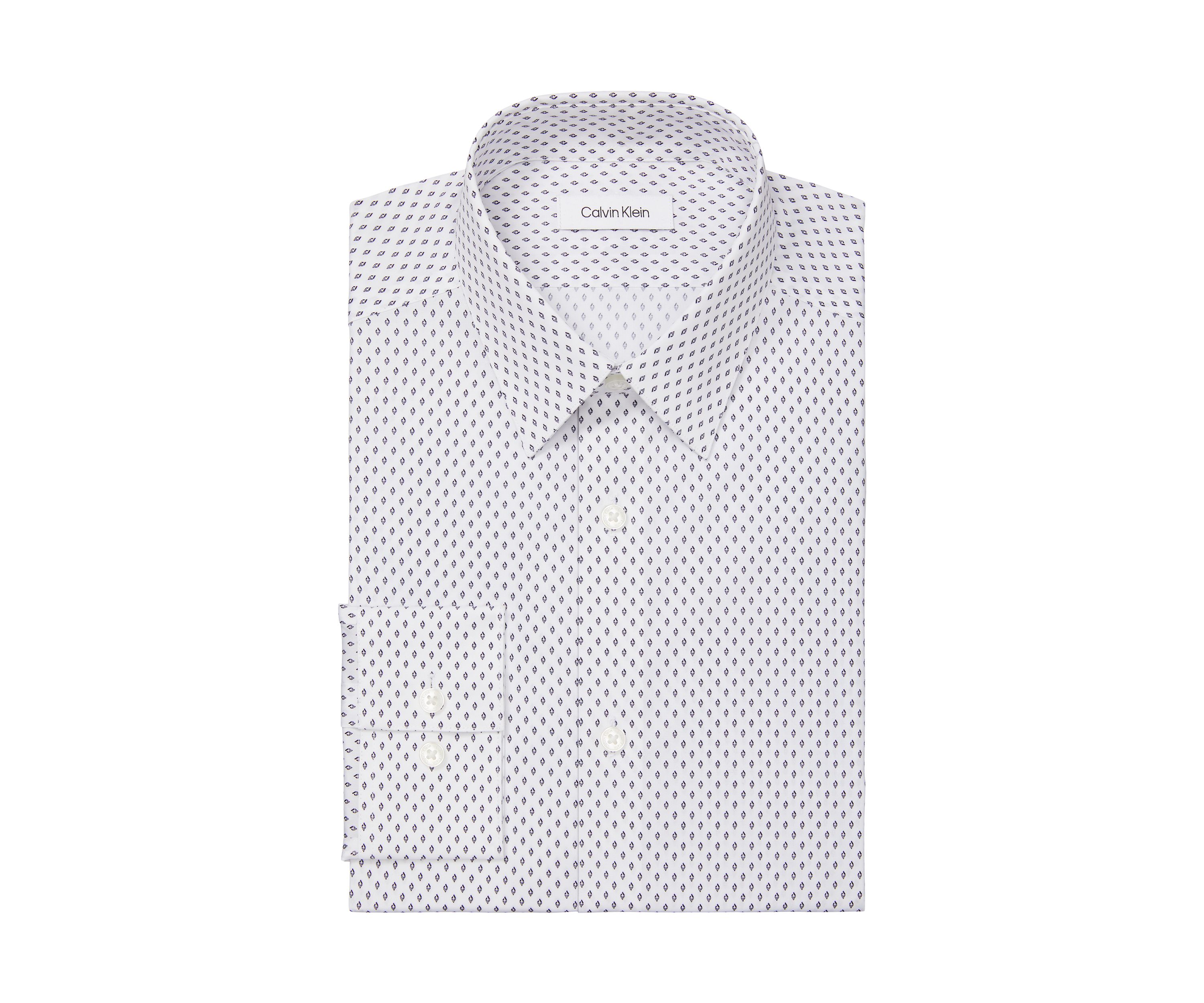 Big & Tall Steel+ Slim Fit Stretch Wrinkle Free Dress Shirt