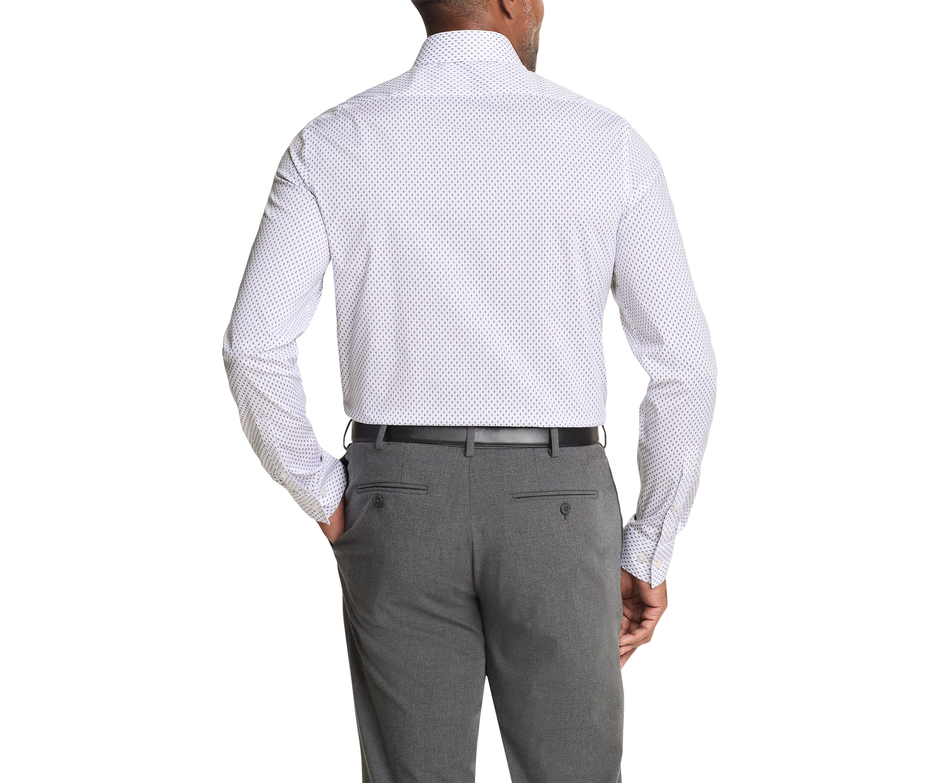 Big & Tall Steel+ Slim Fit Stretch Wrinkle Free Dress Shirt