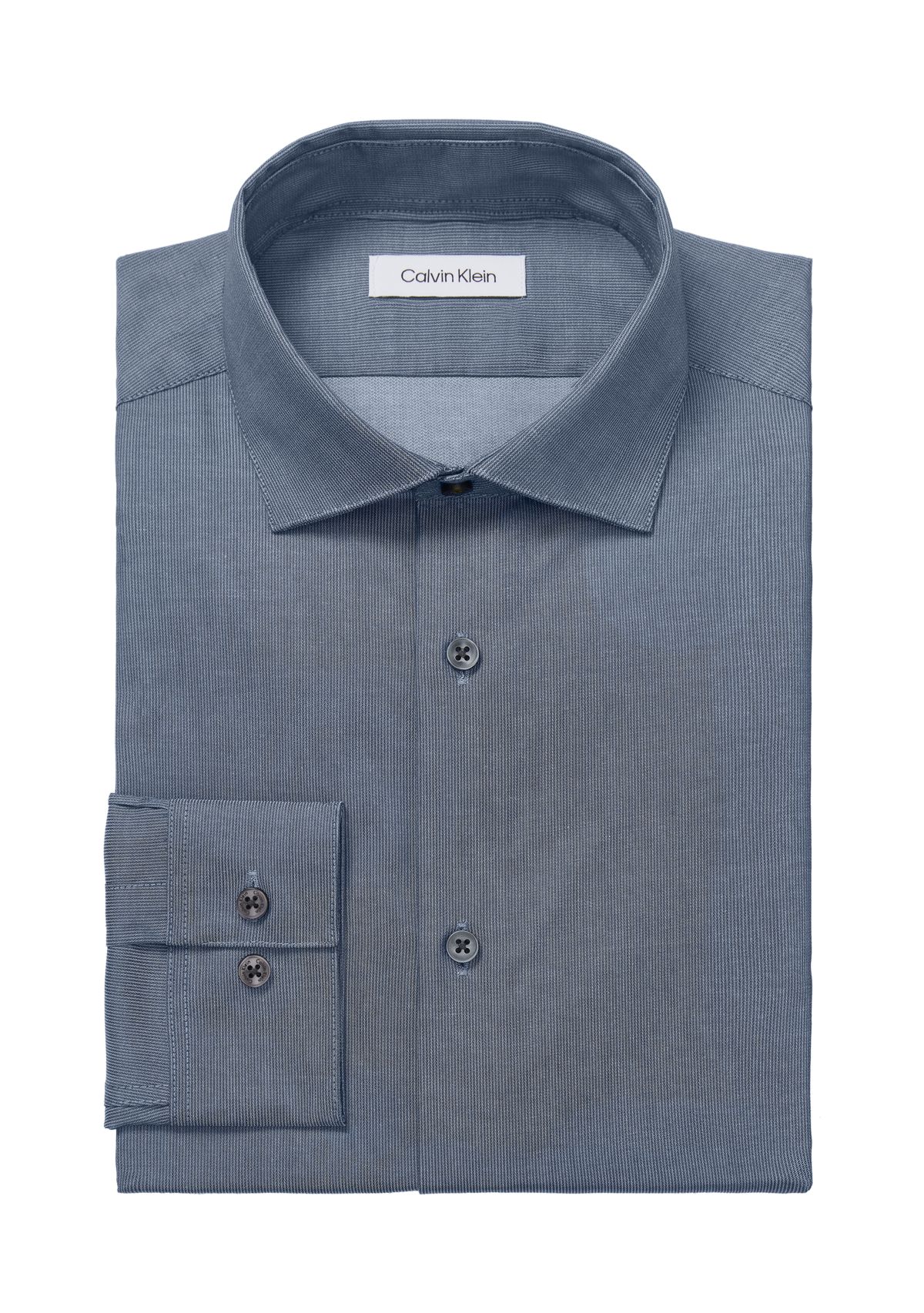 Big & Tall Steel+ Slim Fit Stretch Wrinkle Free Dress Shirt