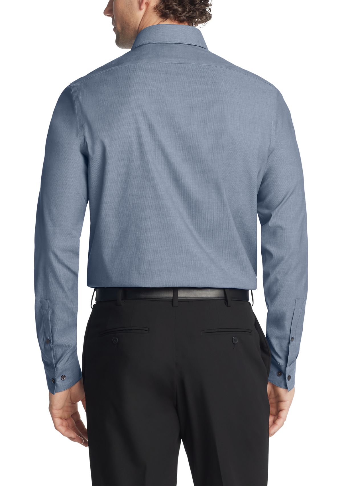 Big & Tall Steel+ Slim Fit Stretch Wrinkle Free Dress Shirt