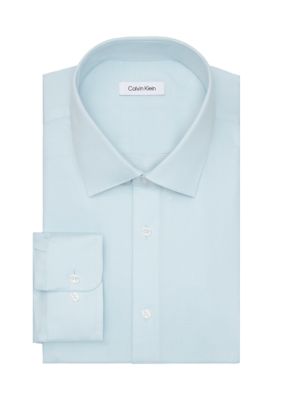 Calvin Klein Men's Big & Tall Steel+ Stretch Dress Shirt