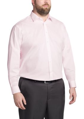 Calvin Klein Men's Big & Tall Steel+ Stretch Dress Shirt
