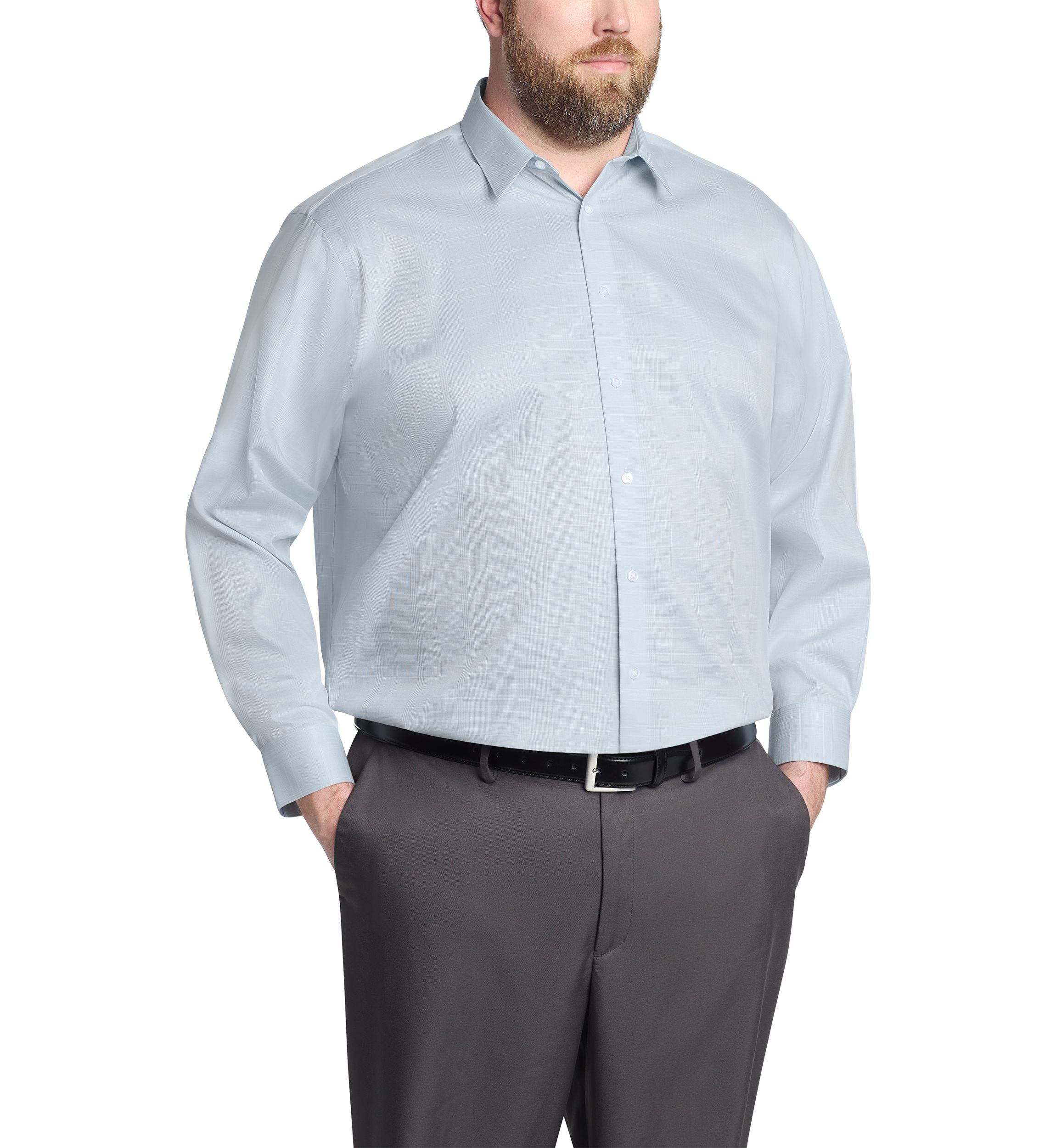  Big & Tall Steel+ Stretch Dress Shirt 