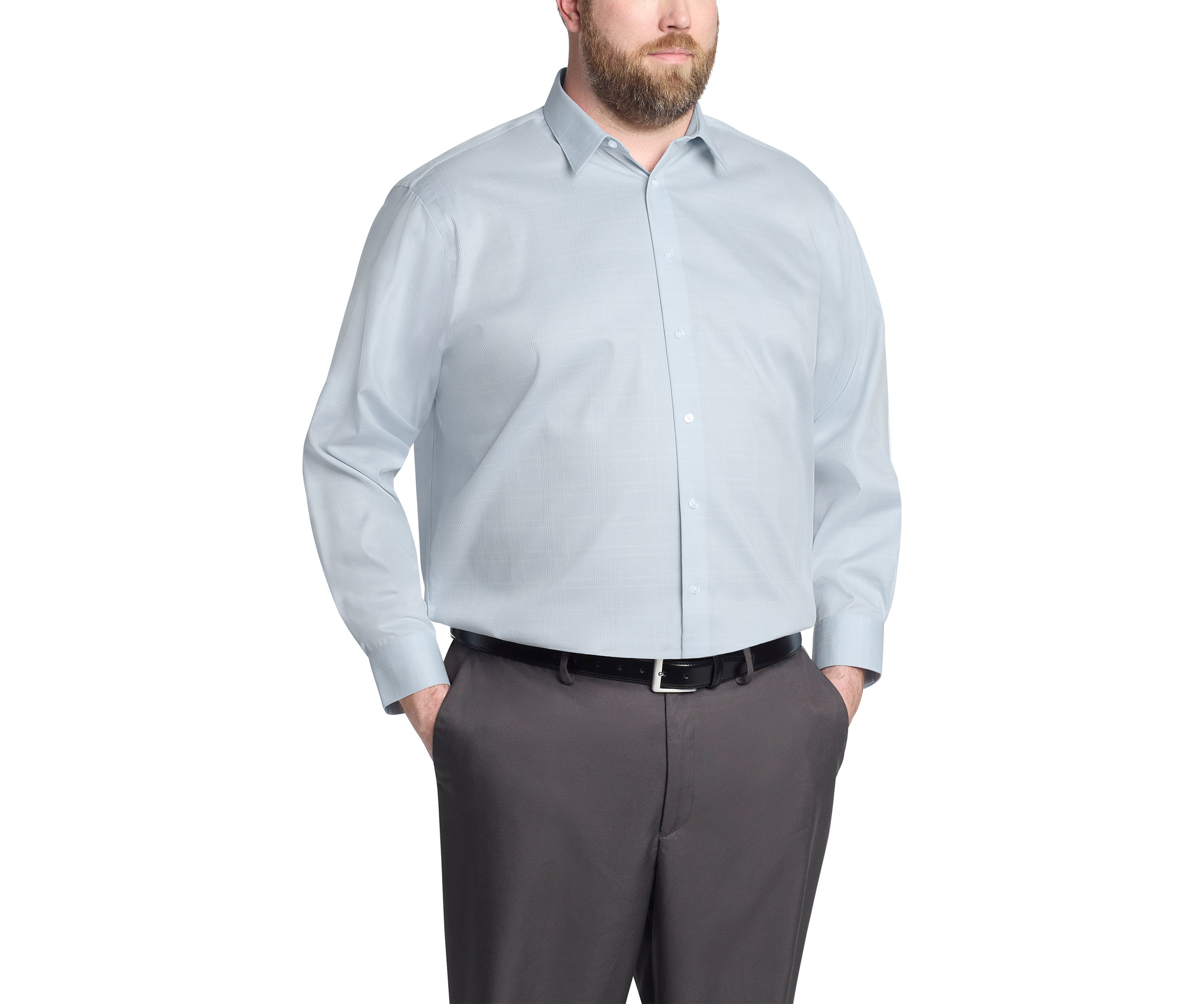  Big & Tall Steel+ Stretch Dress Shirt 
