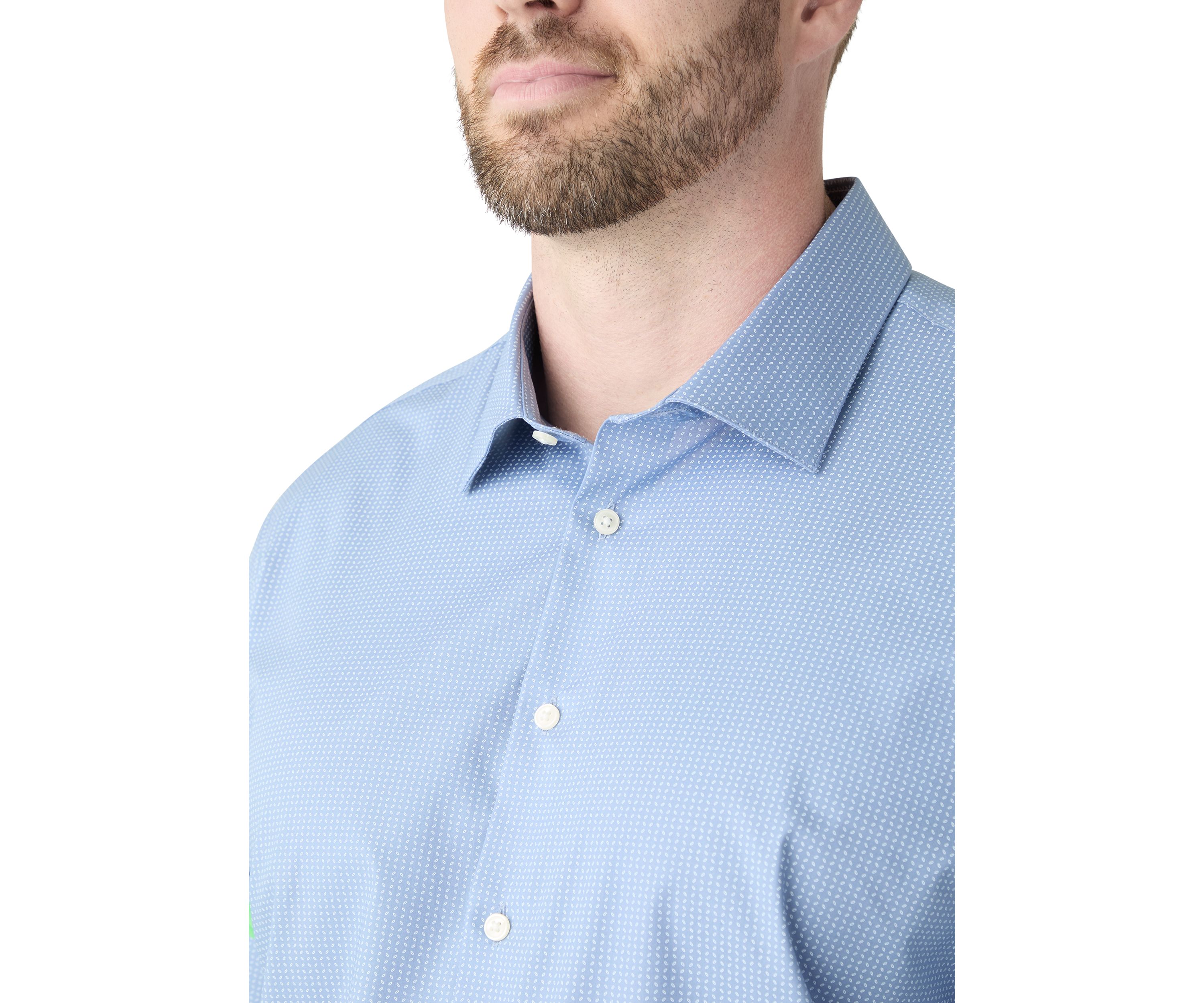 Mens Tall Steel+ Stretch Dress Shirt