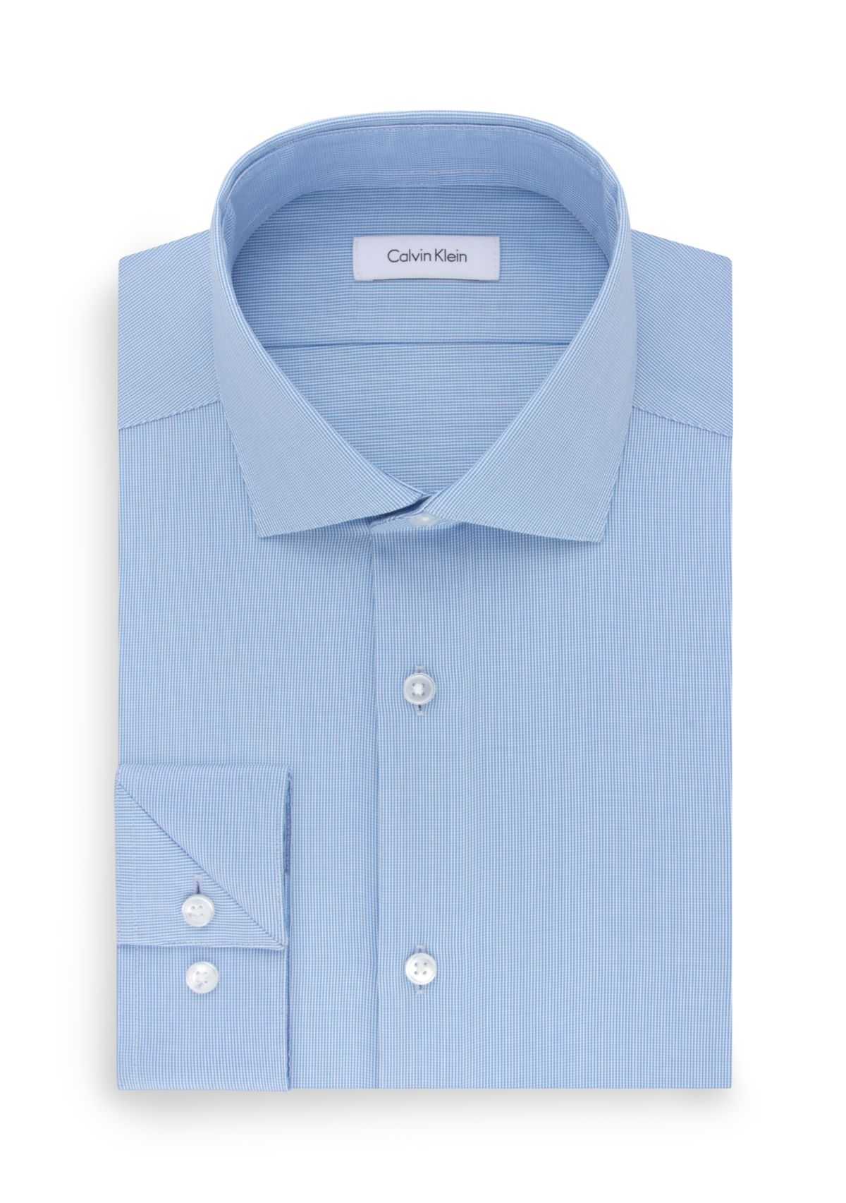 Steel Non Iron Stretch Performance Slim Fit Dress Shirt