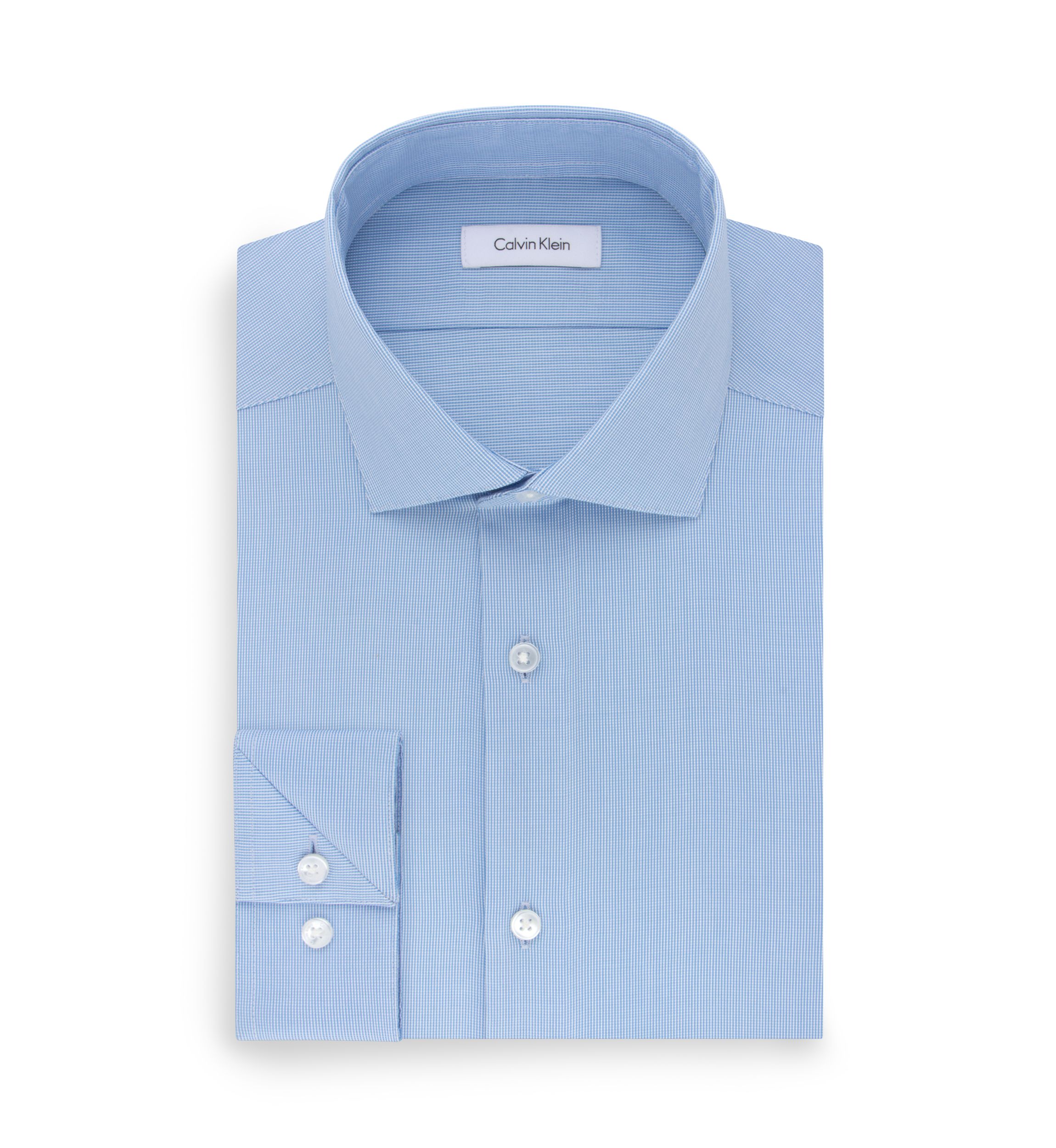 Steel Non Iron Stretch Performance Slim Fit Dress Shirt