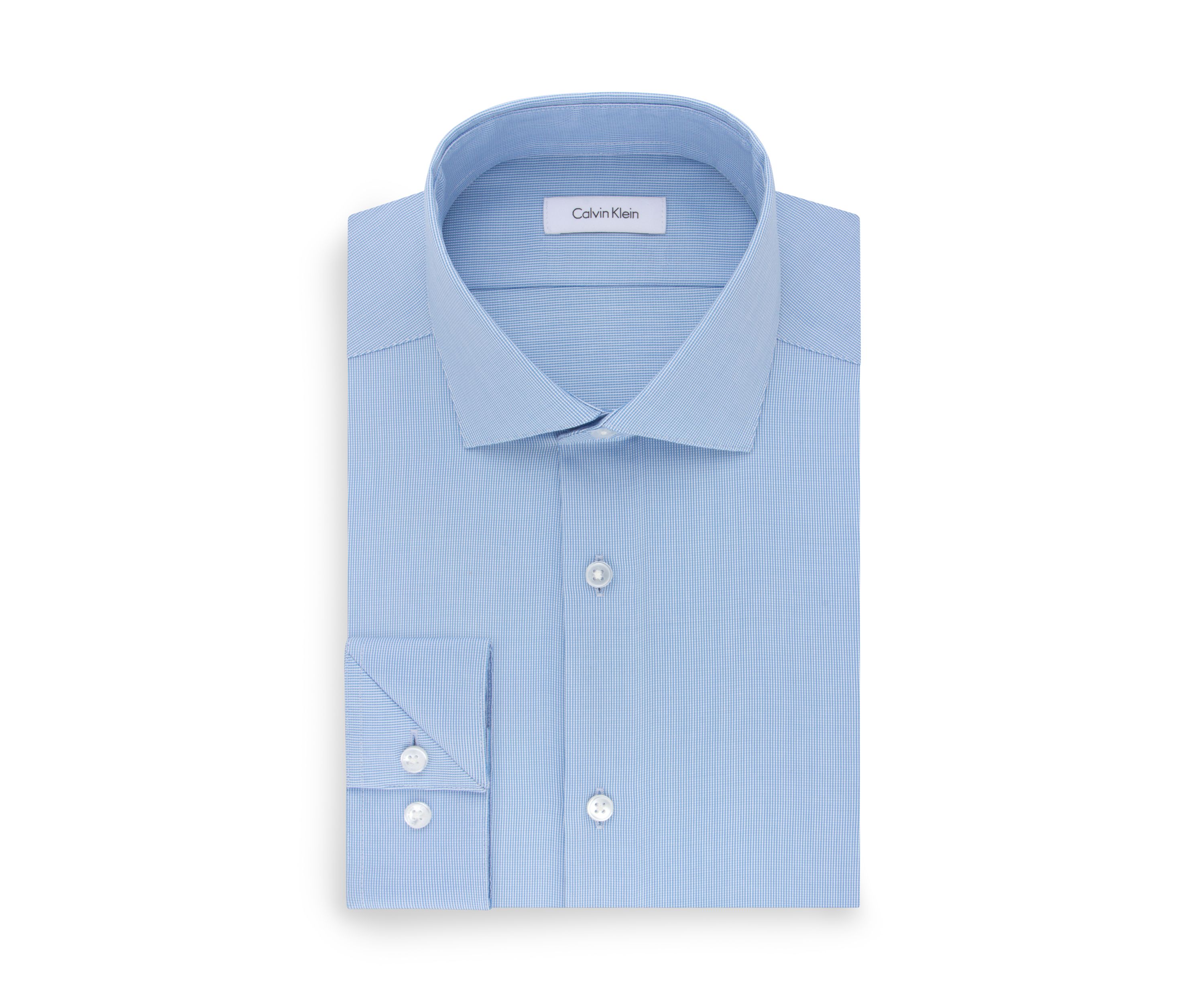 Steel Non Iron Stretch Performance Slim Fit Dress Shirt