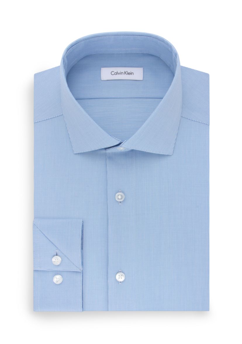 Steel Non Iron Stretch Performance Slim Fit Dress Shirt