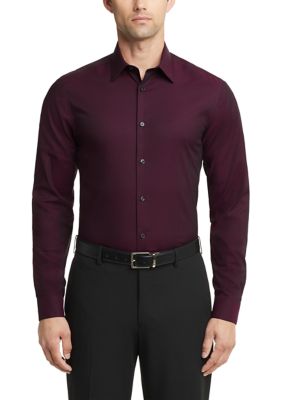 Slim Fit Steel Stretch Dress Shirt