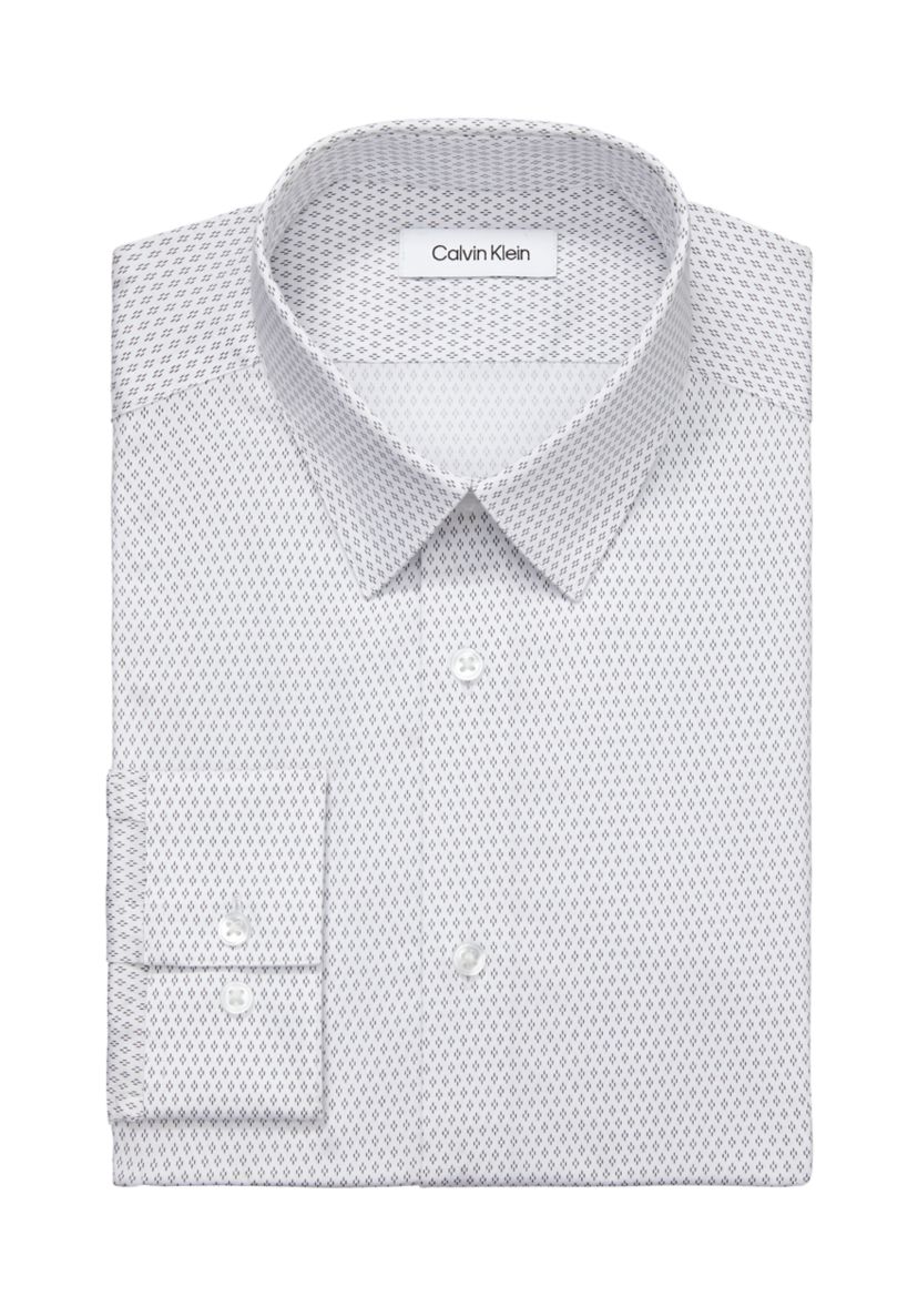  Slim Fit Steel Stretch Dress Shirt