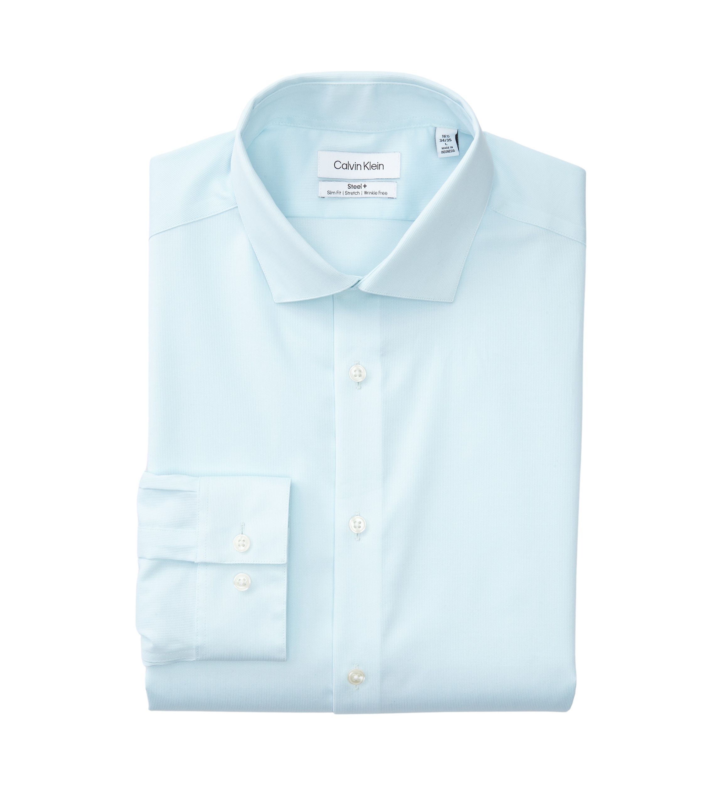 Steel+ Slim Fit Stretch Wrinkle Free Dress Shirt