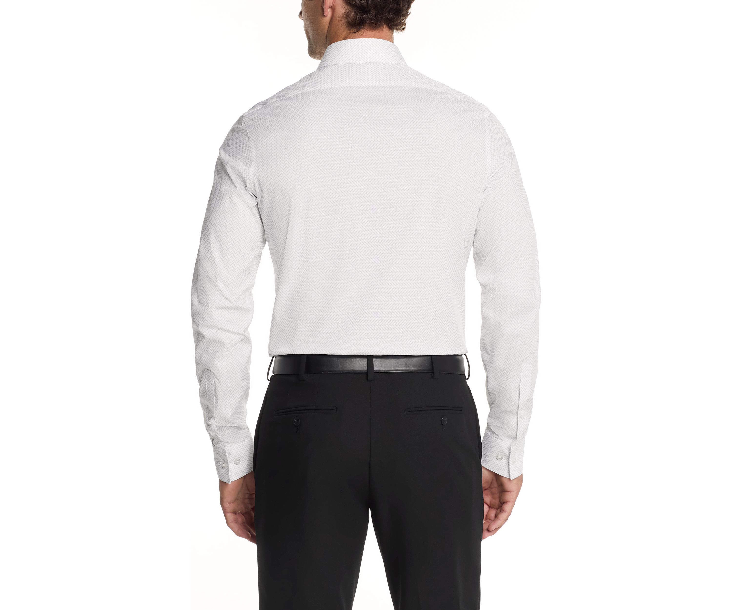 Steel+ Slim Fit Stretch Wrinkle Free Dress Shirt