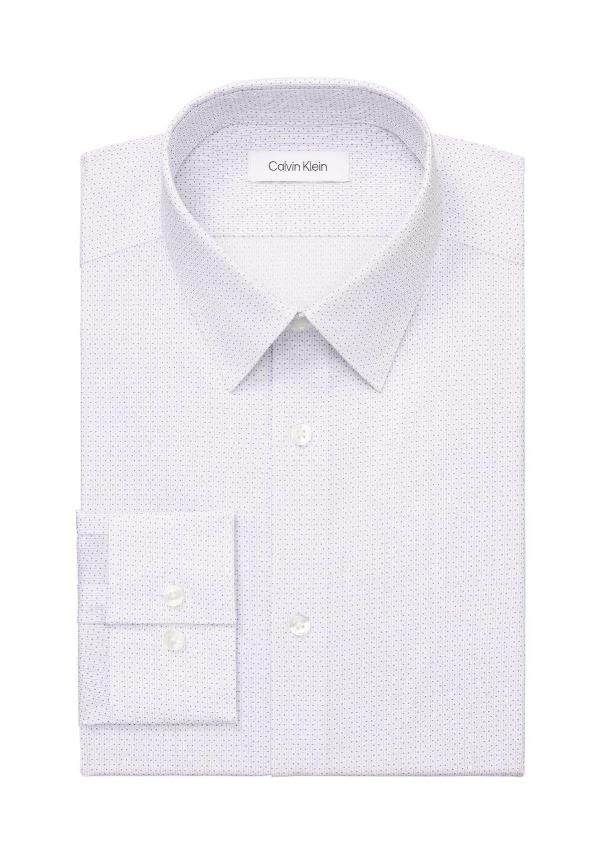  Mens Steel+ Slim Fit Stretch Wrinkle Free Dress Shirt