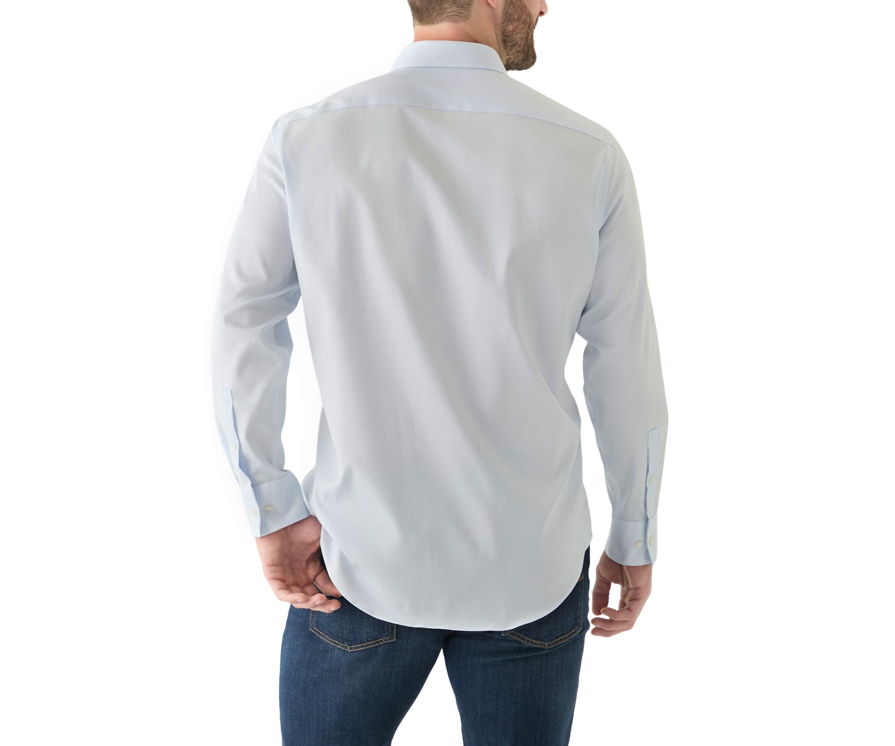 Calvin Klein Refined Cotton Stretch Dress Shirt, Slim Fit | Belk