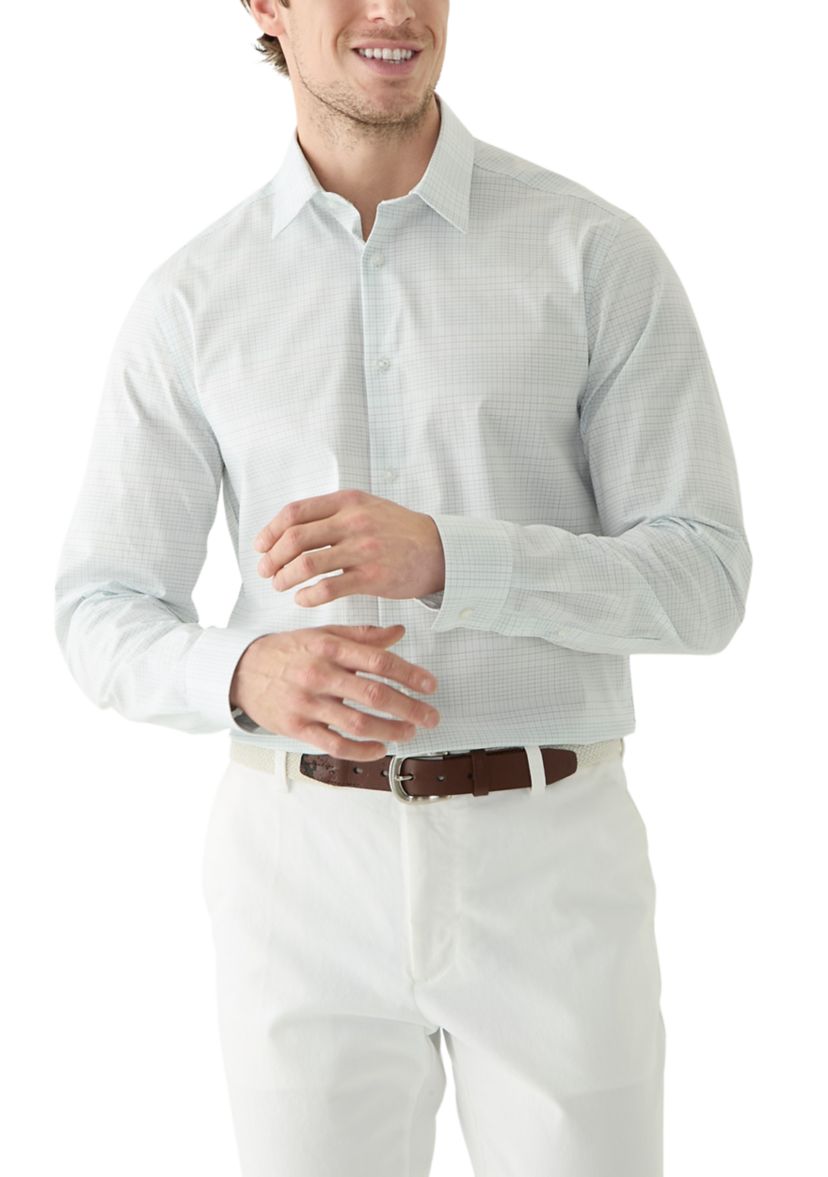 Mens Steel+ Stretch Slim Fit Dress Shirt