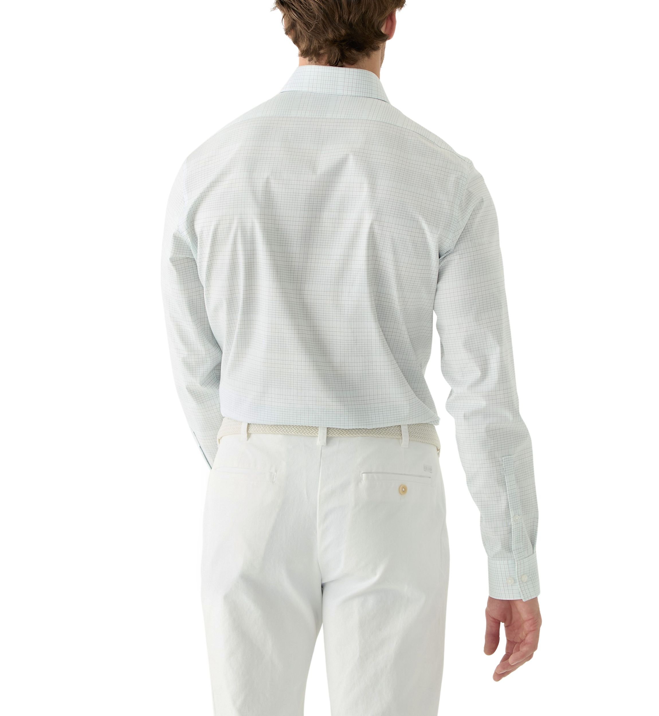 Mens Steel+ Stretch Slim Fit Dress Shirt