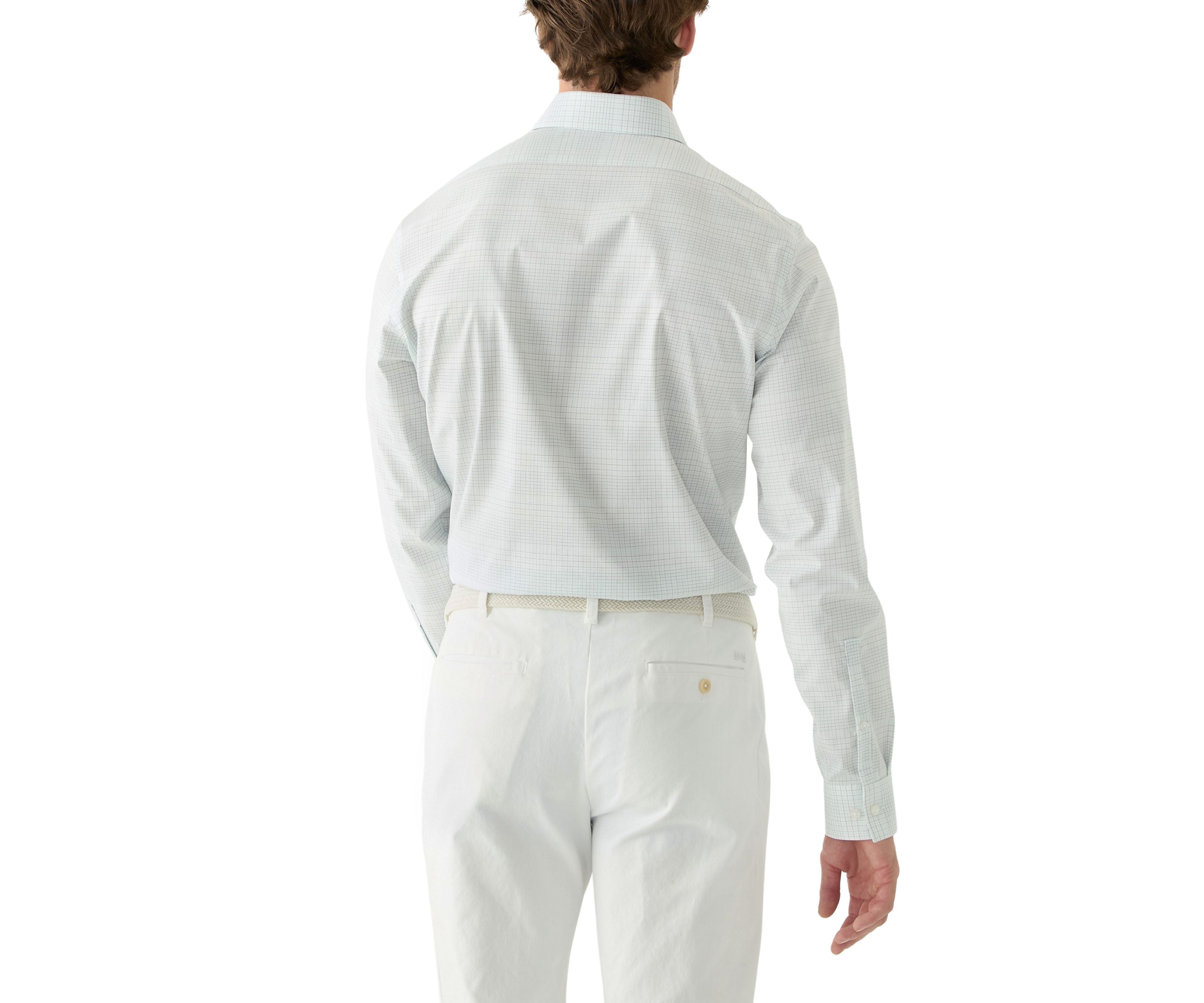 Mens Steel+ Stretch Slim Fit Dress Shirt