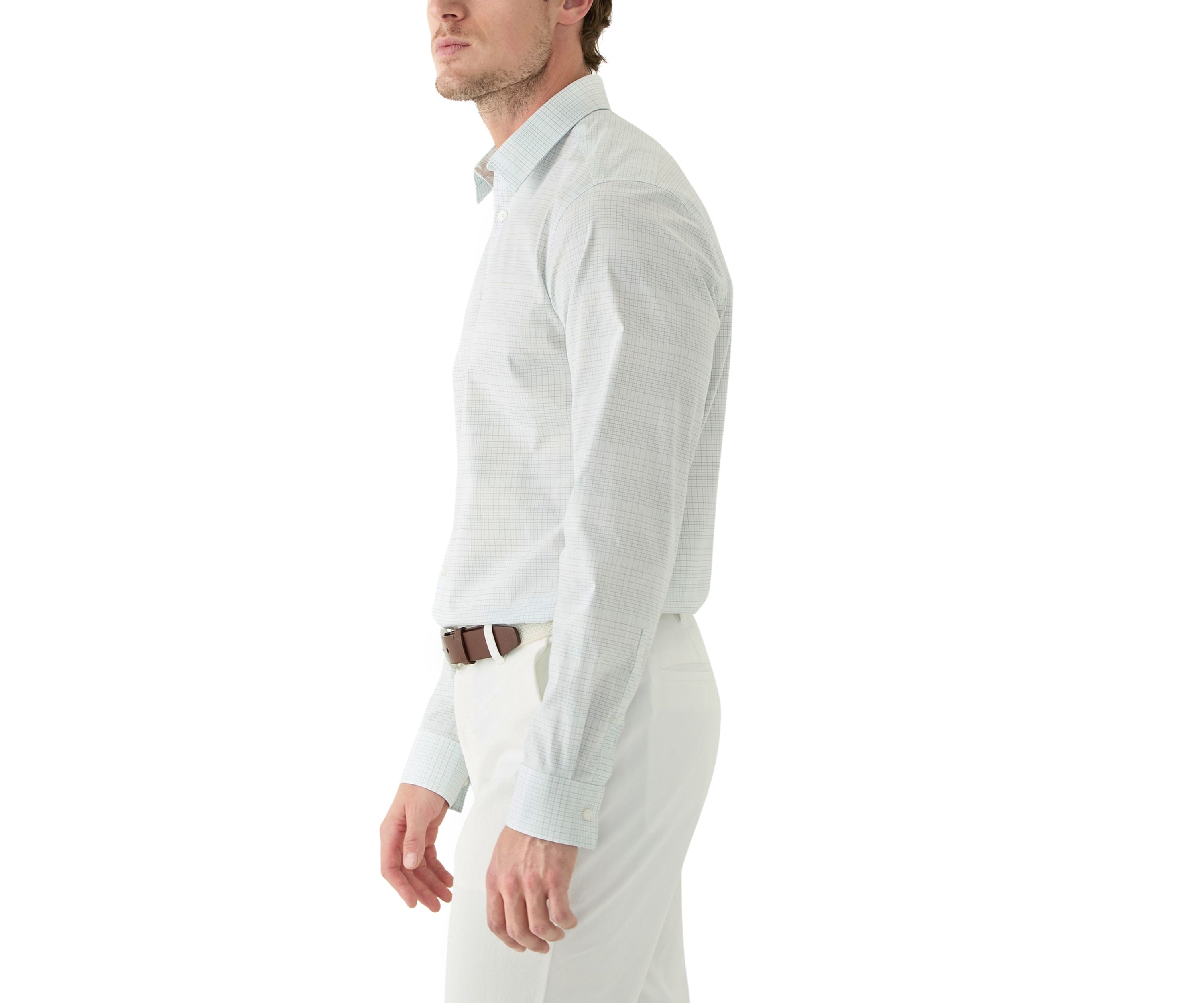 Mens Steel+ Stretch Slim Fit Dress Shirt