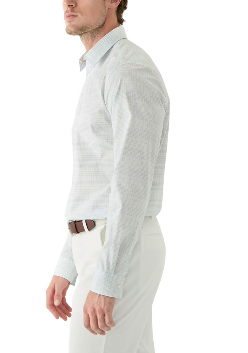 Mens Steel+ Stretch Slim Fit Dress Shirt