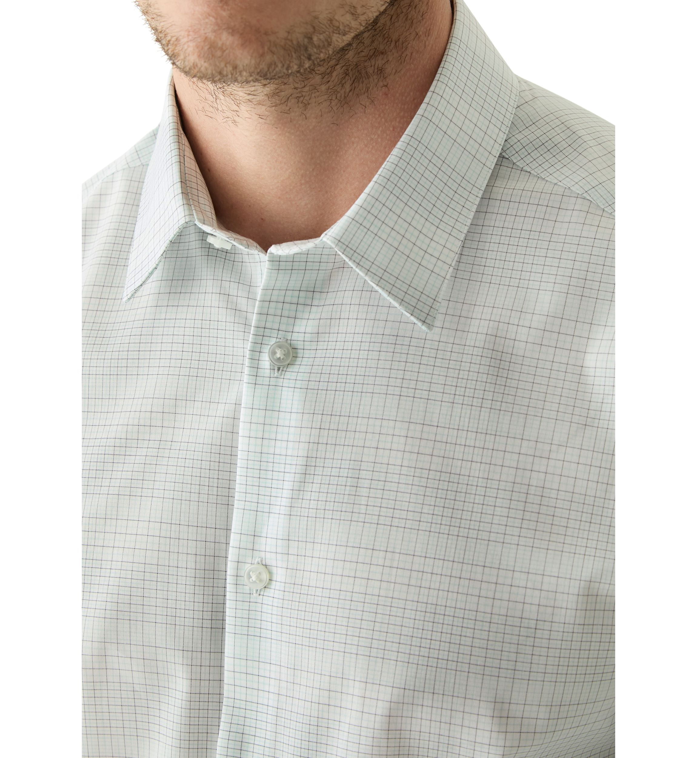 Mens Steel+ Stretch Slim Fit Dress Shirt