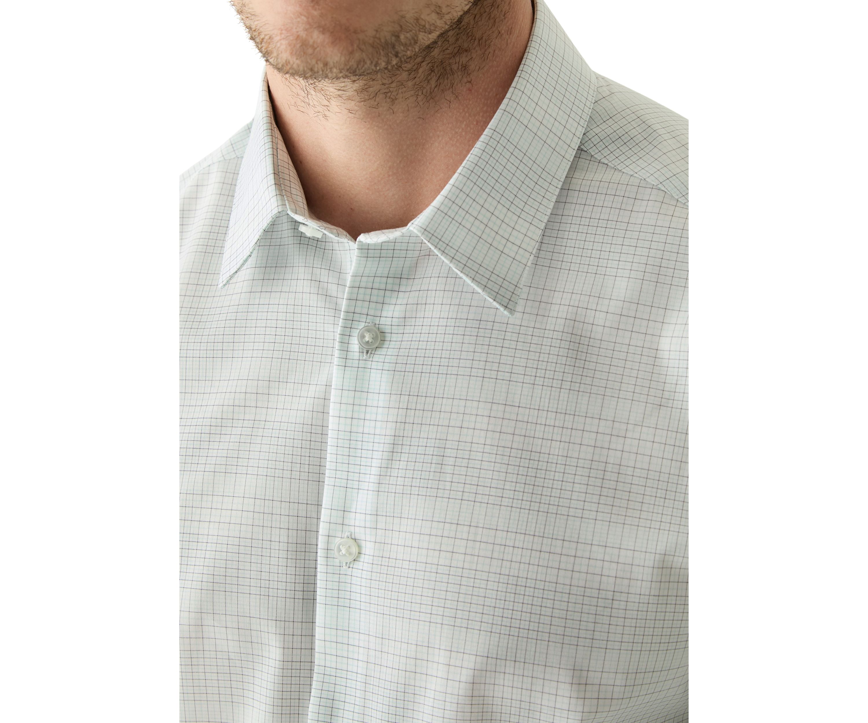 Mens Steel+ Stretch Slim Fit Dress Shirt