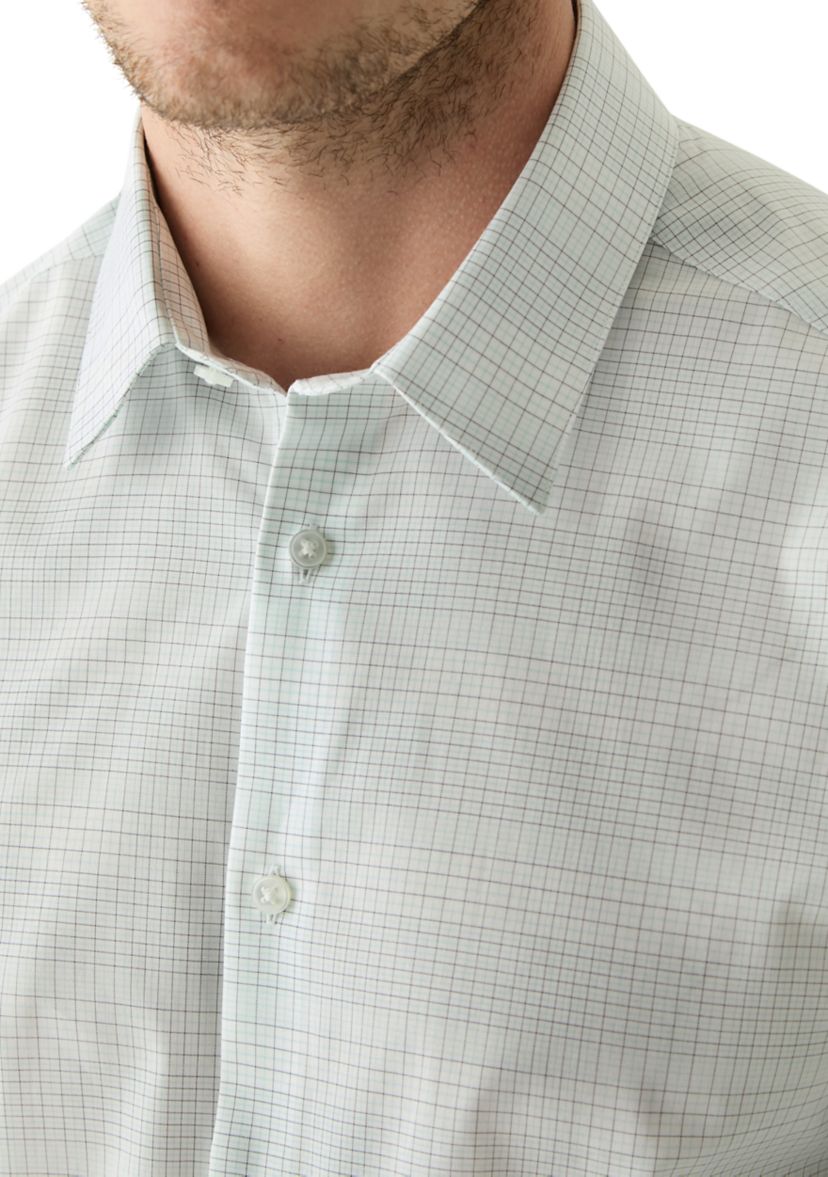Mens Steel+ Stretch Slim Fit Dress Shirt