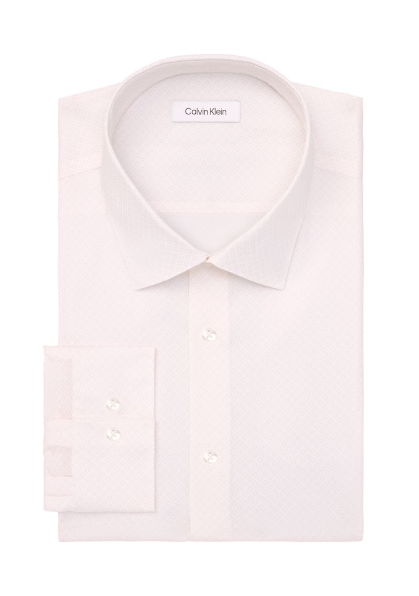 Mens Steel+ Stretch Slim Fit Dress Shirt