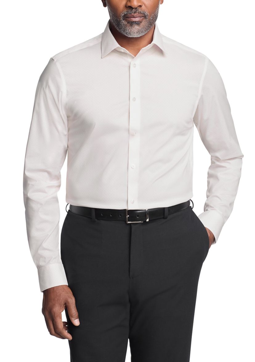 Mens Steel+ Stretch Slim Fit Dress Shirt