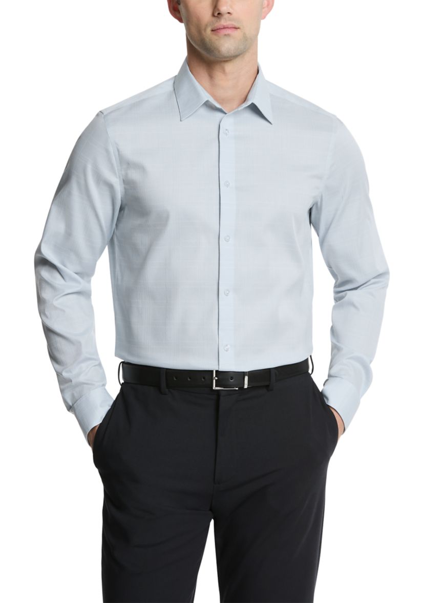 Mens Steel+ Stretch Slim Fit Dress Shirt