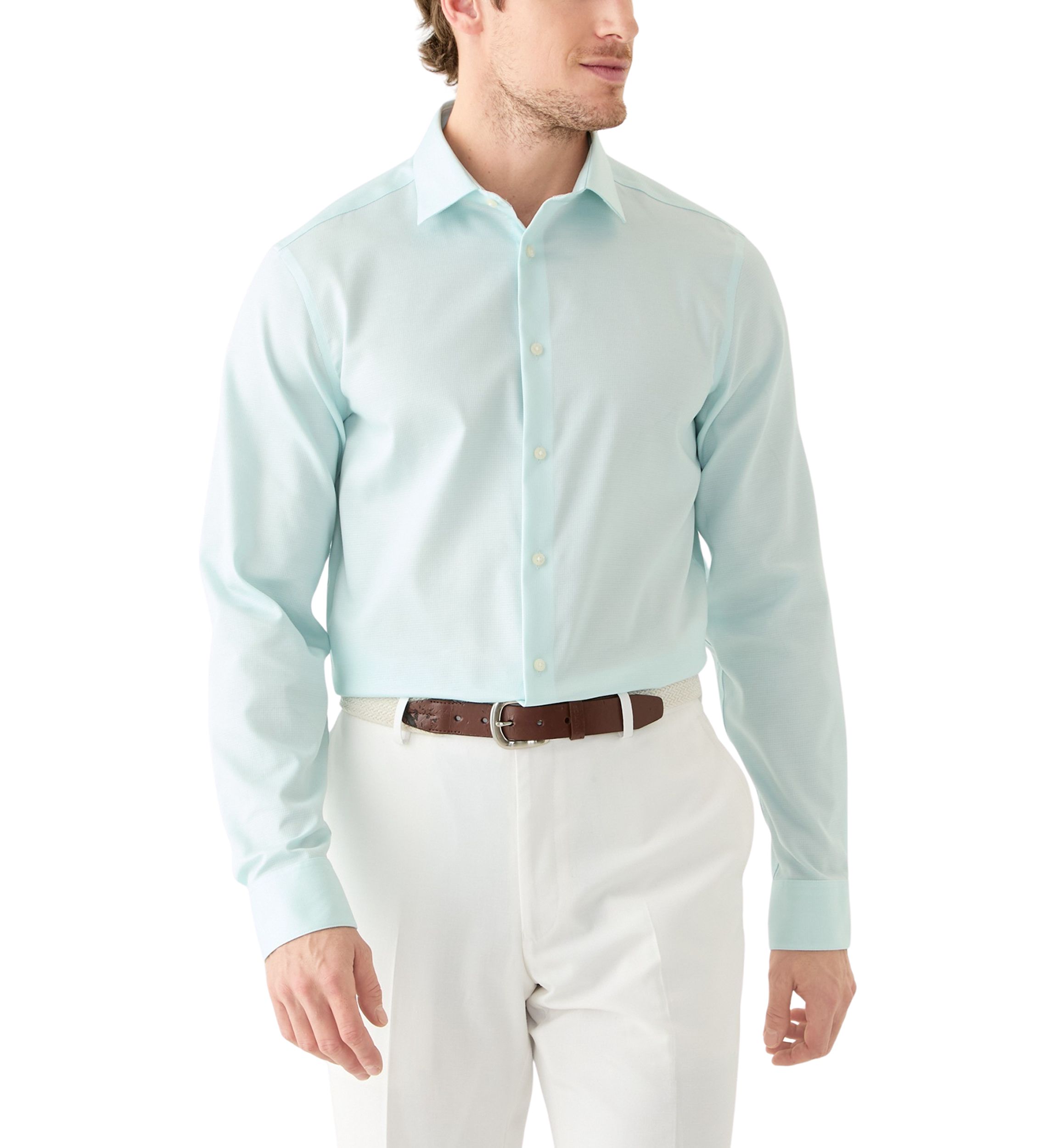  Steel+ Stretch, Slim Fit Dress Shirt 
