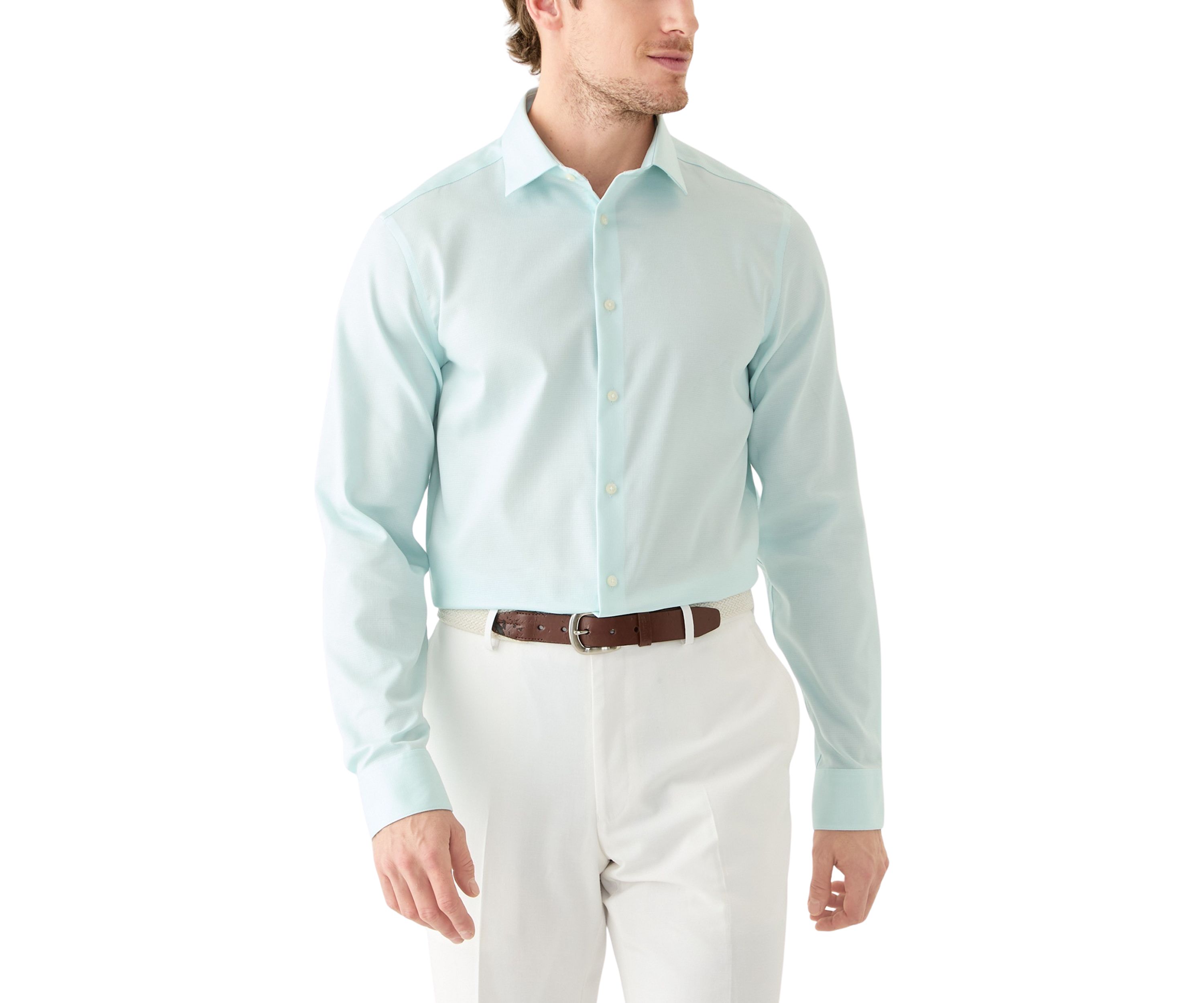  Steel+ Stretch, Slim Fit Dress Shirt 