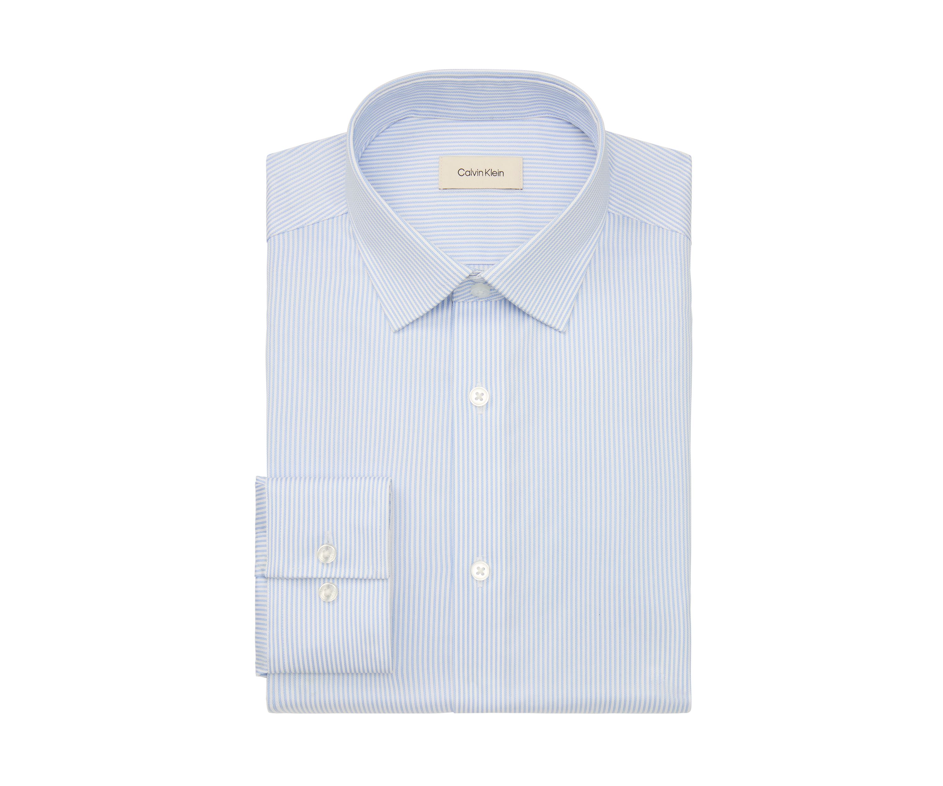  Refined Cotton Stretch, Slim Fit Dress Shirt