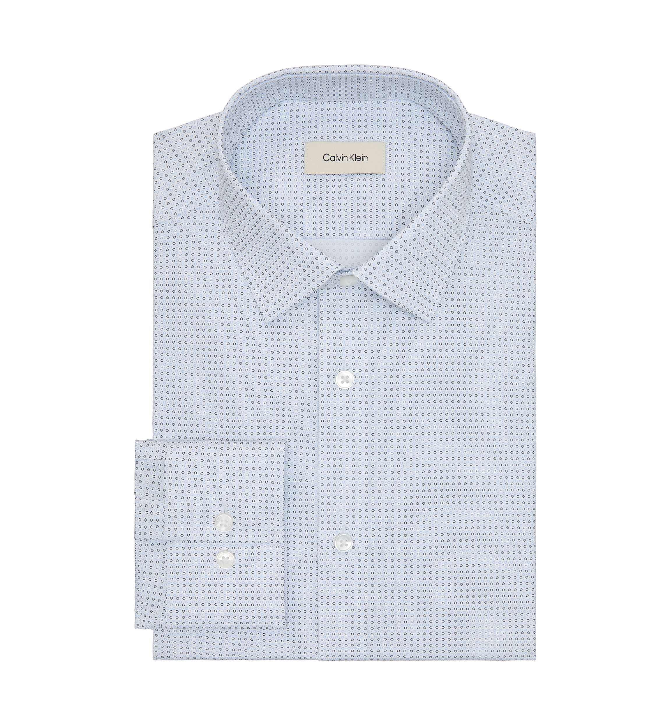  Refined Cotton Stretch, Slim Fit Dress Shirt