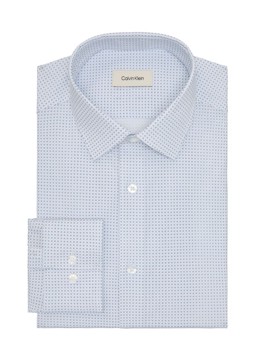  Refined Cotton Stretch, Slim Fit Dress Shirt