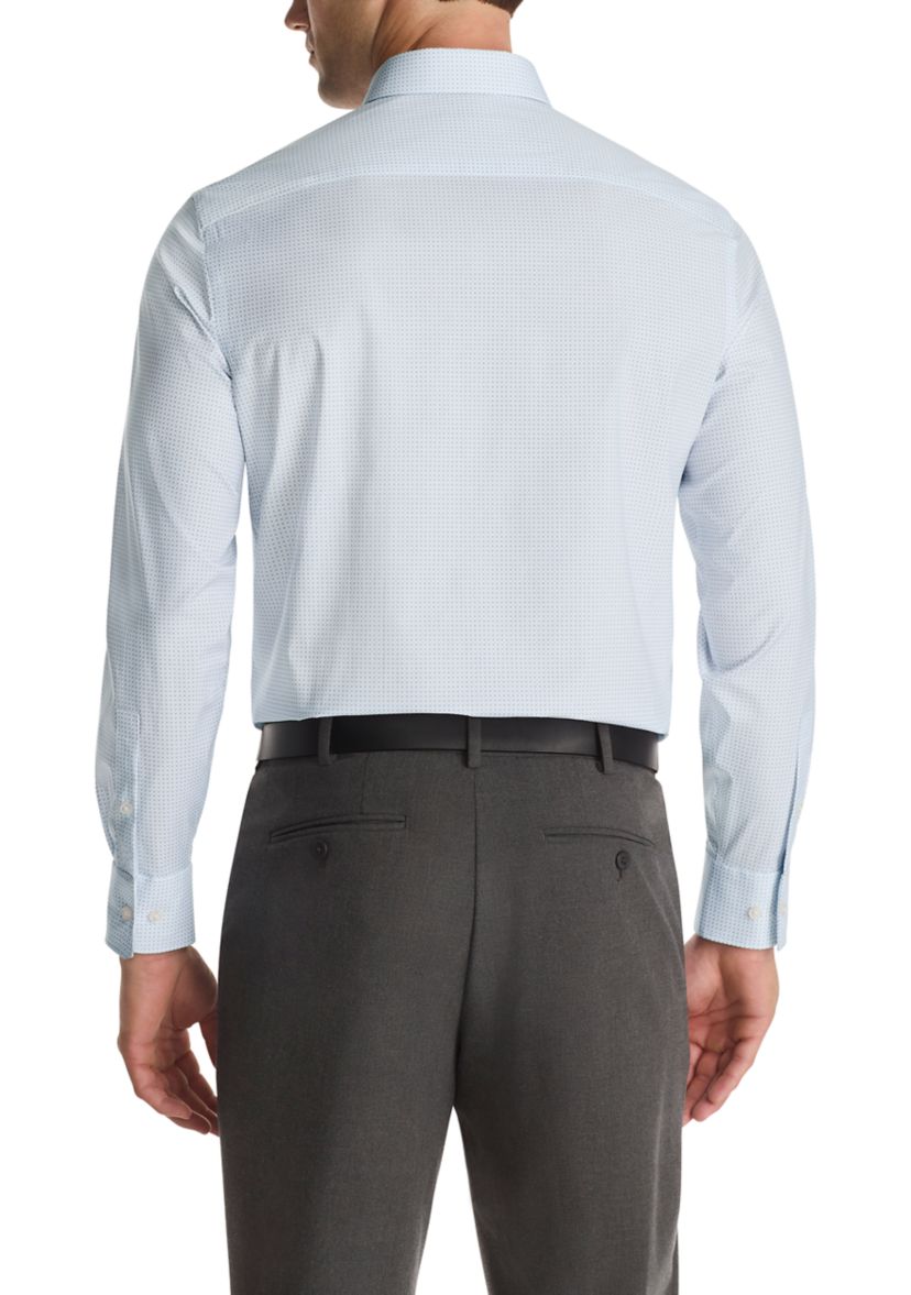  Refined Cotton Stretch, Slim Fit Dress Shirt