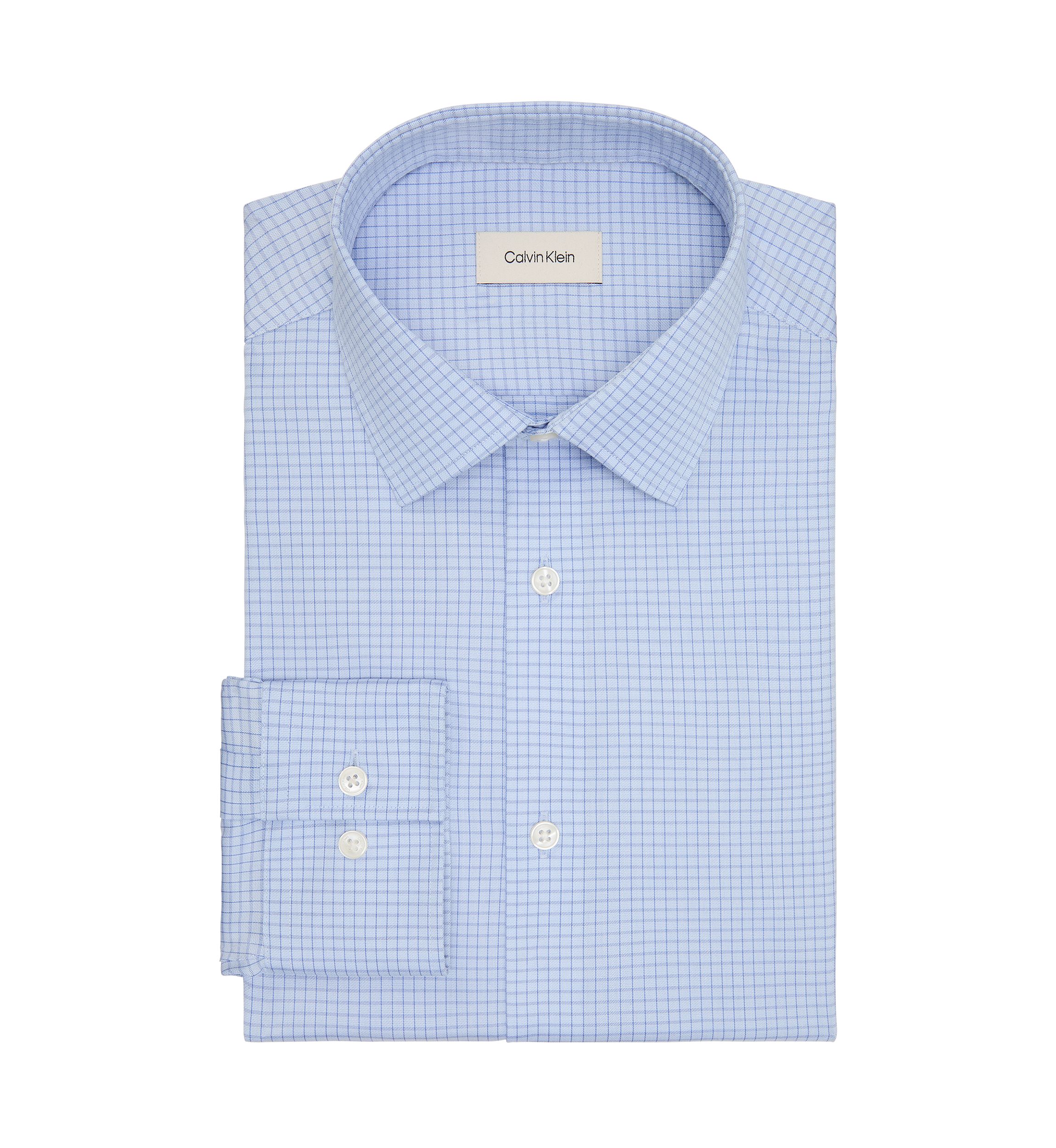 Refined Cotton Stretch, Slim Fit Dress Shirt