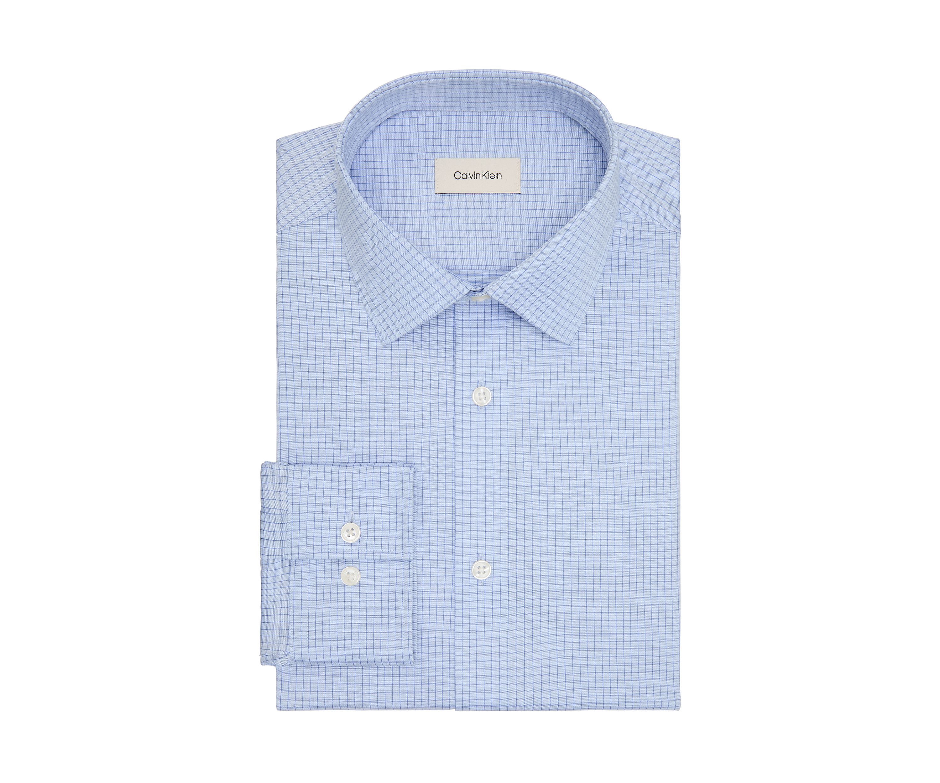 Refined Cotton Stretch, Slim Fit Dress Shirt