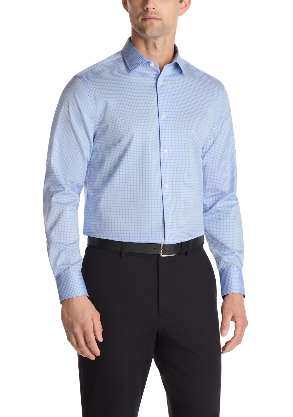 Refined Cotton Stretch, Slim Fit Dress Shirt