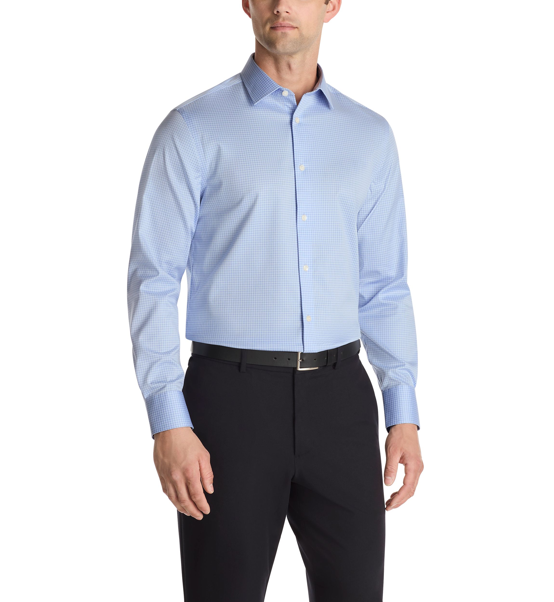 Refined Cotton Stretch, Slim Fit Dress Shirt