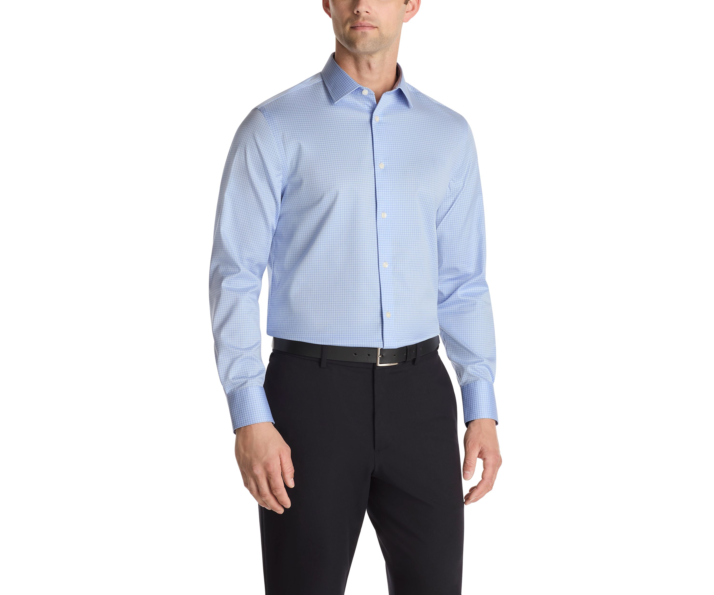 Refined Cotton Stretch, Slim Fit Dress Shirt
